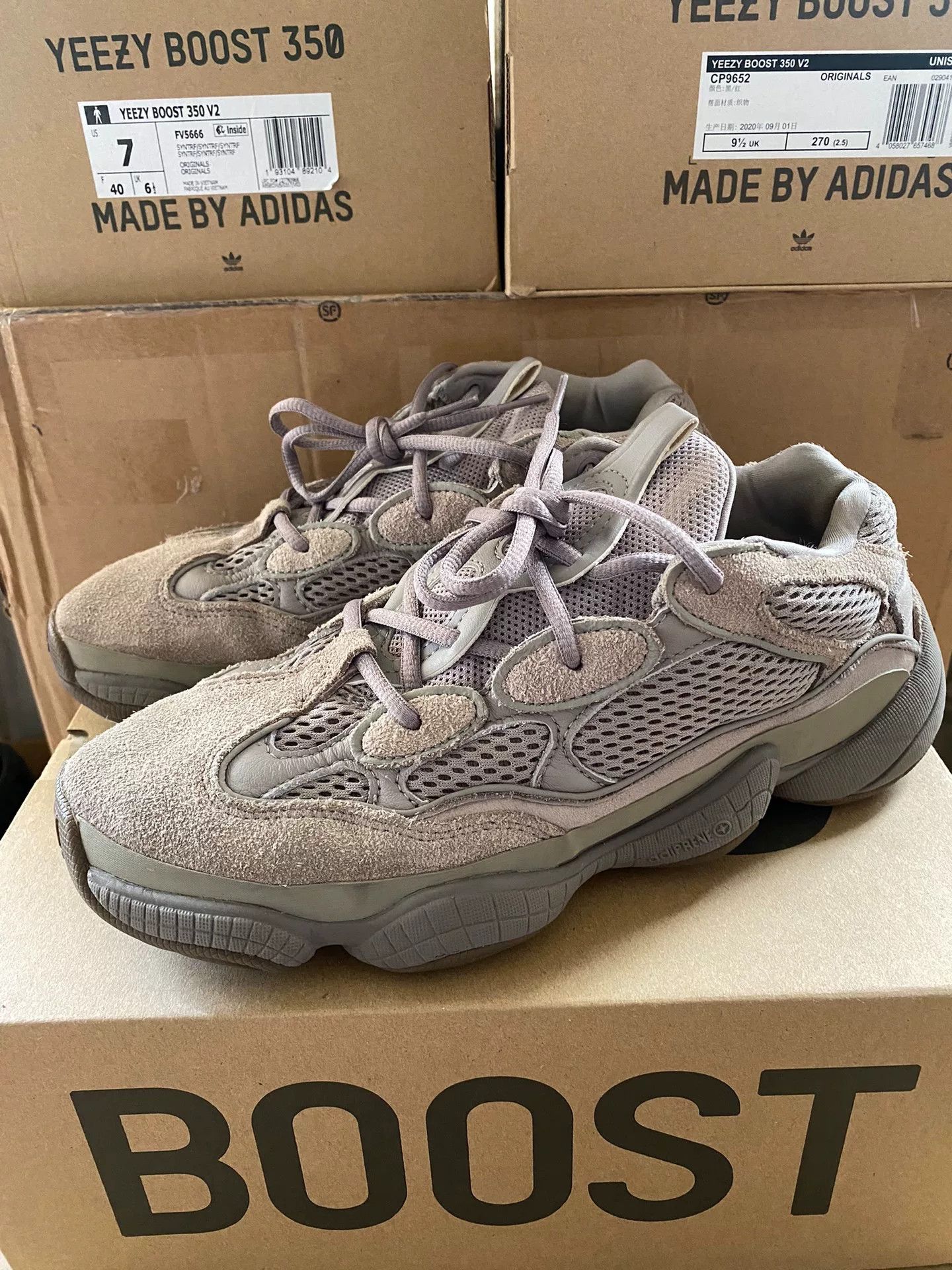 Adidas Adidas YEEZY500 Gray Lowtop Sneakers 42 Men Size US 9 / EU 42 - 3 Thumbnail