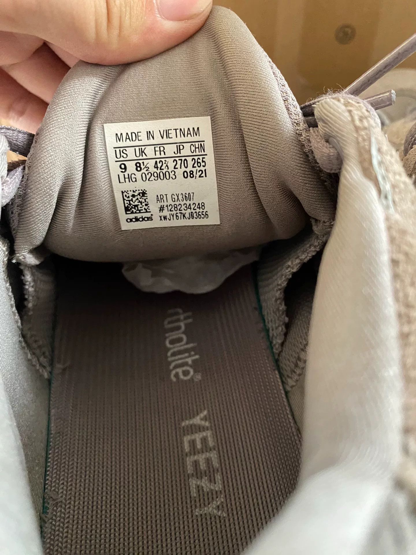 Adidas Adidas YEEZY500 Gray Lowtop Sneakers 42 Men Size US 9 / EU 42 - 6 Thumbnail