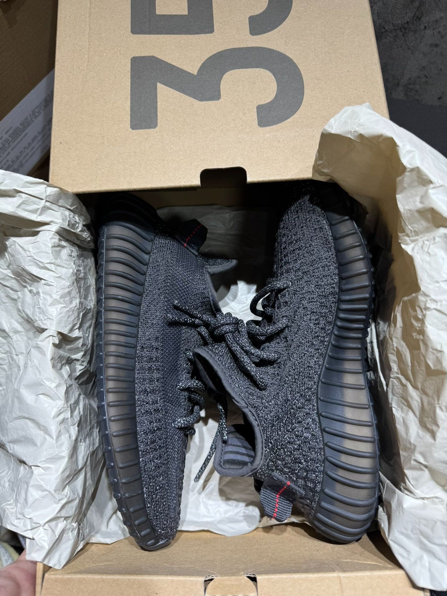 Yeezy Yeezy Black Lowtop Sneakers 36 Men Size US 5 / EU 37 - 2 Thumbnail