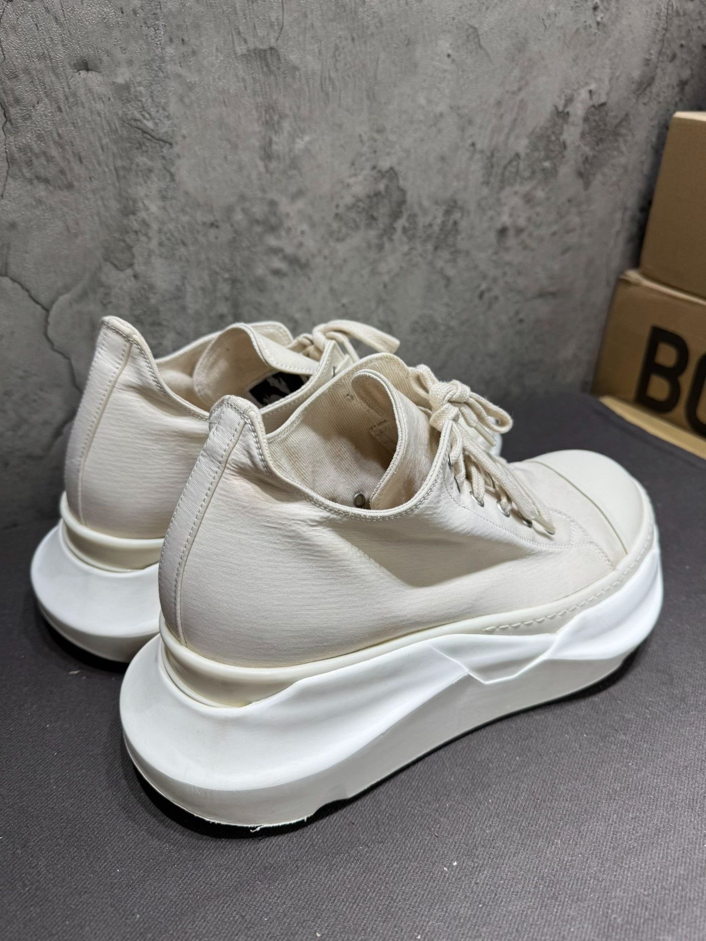Rick Owens Rick Owens White Lowtop Sneakers 43 Men Size US 10 / EU 43 - 7 Thumbnail