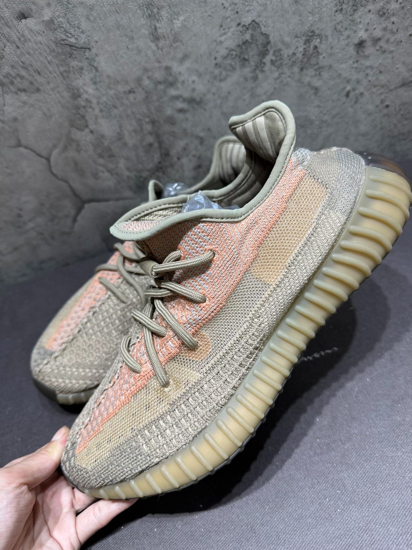 Adidas Adidas YEEZY350 Orange Lowtop Sneakers S Men Size US 10 / EU 43 - 5 Thumbnail