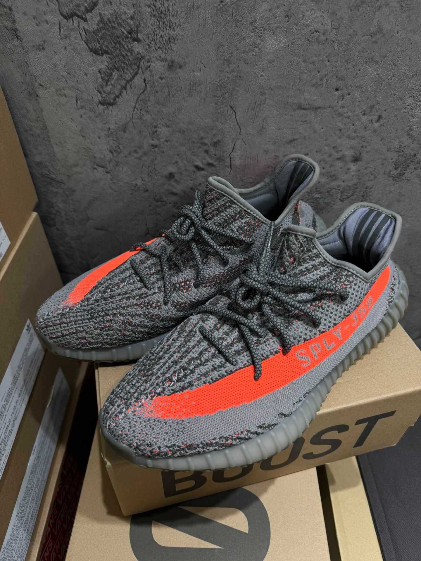 Adidas Adidas YEEZY350 Gray Lowtop Sneakers 12 Men Size US 12 / EU 45 - 2 Thumbnail