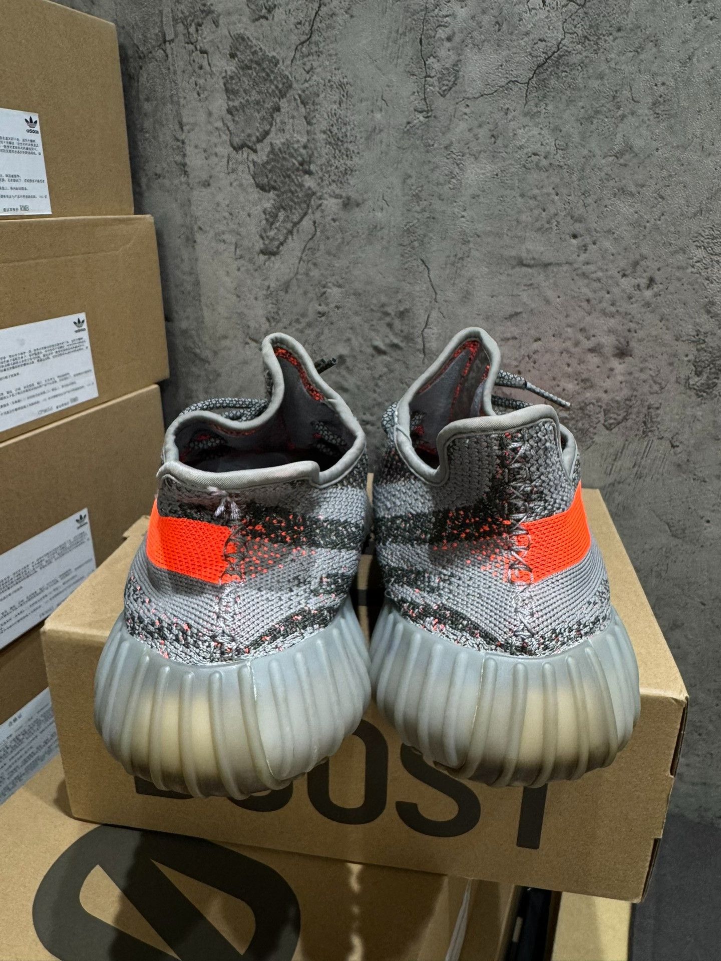 Adidas Adidas YEEZY350 Gray Lowtop Sneakers 12 Men Size US 12 / EU 45 - 9 Thumbnail
