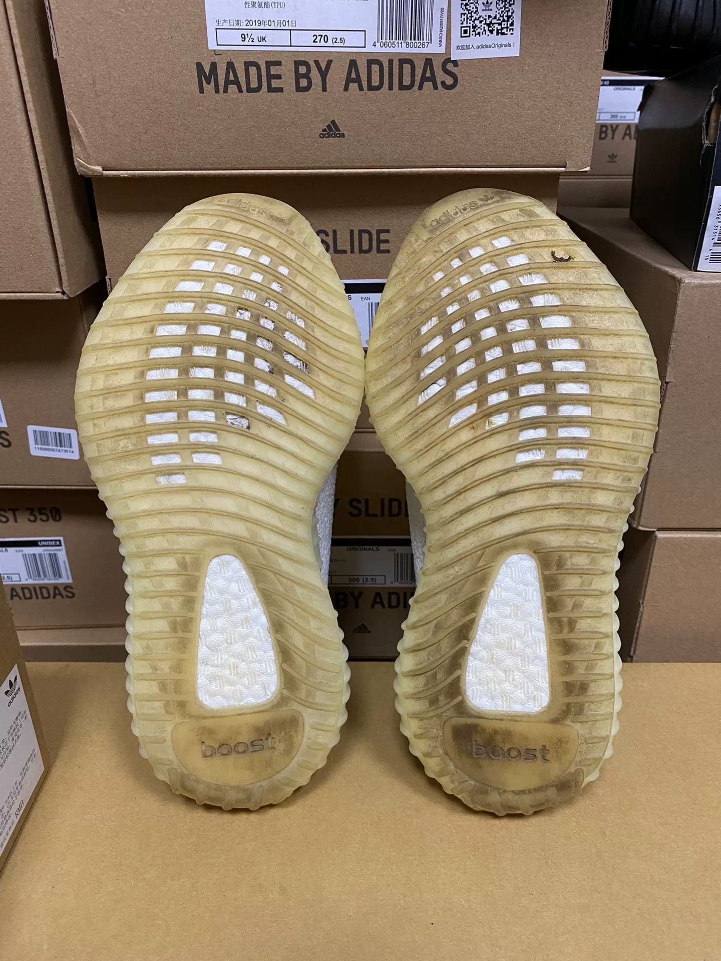 Yeezy Yeezy White Lowtop Sneakers 37 Men Size US 5 / EU 37 - 3 Thumbnail