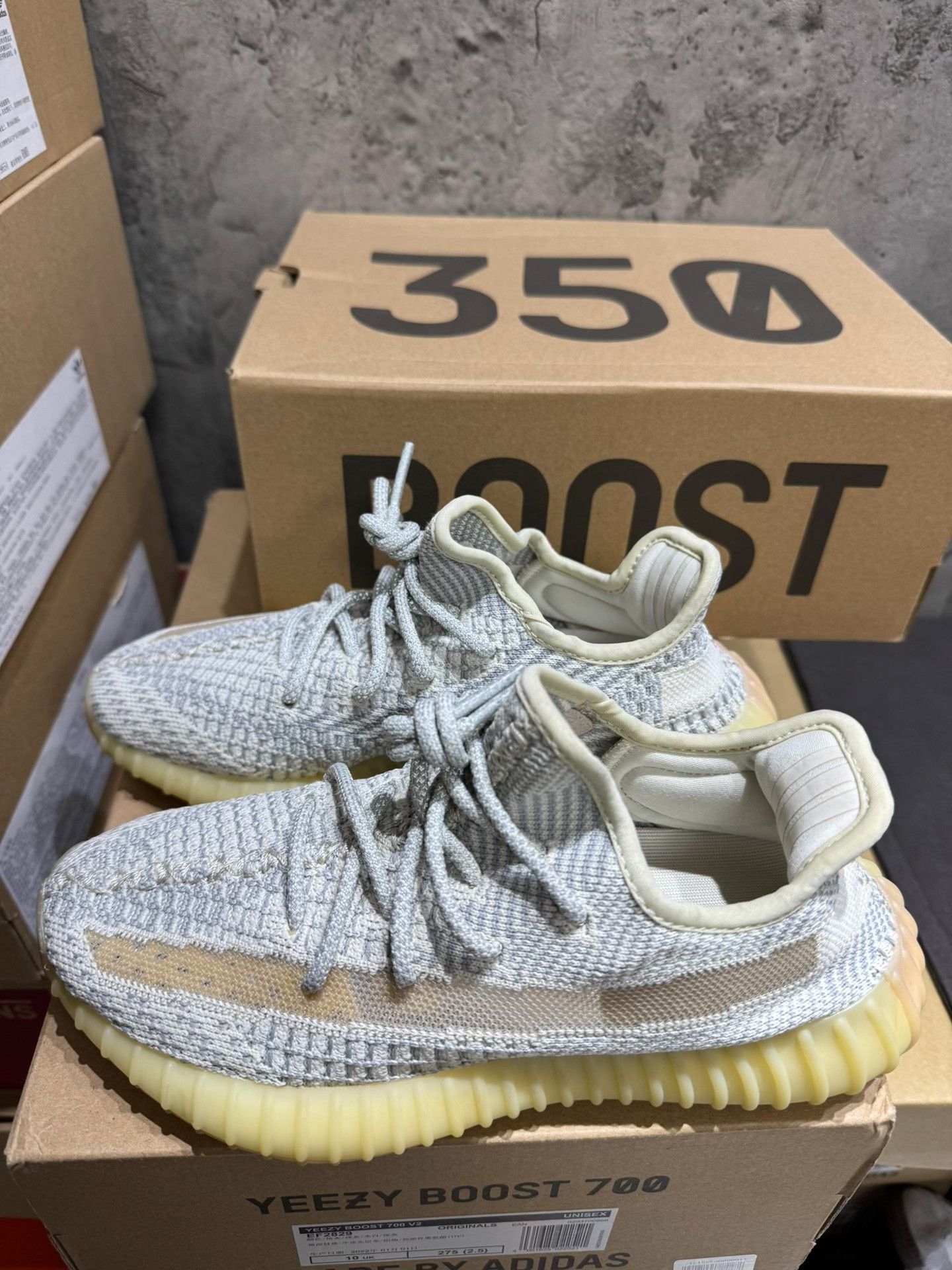 Adidas Adidas YEEZY350 Limited Yellow Lowtop Sneakers 37 Men Size US 5 / EU 37 - 5 Thumbnail