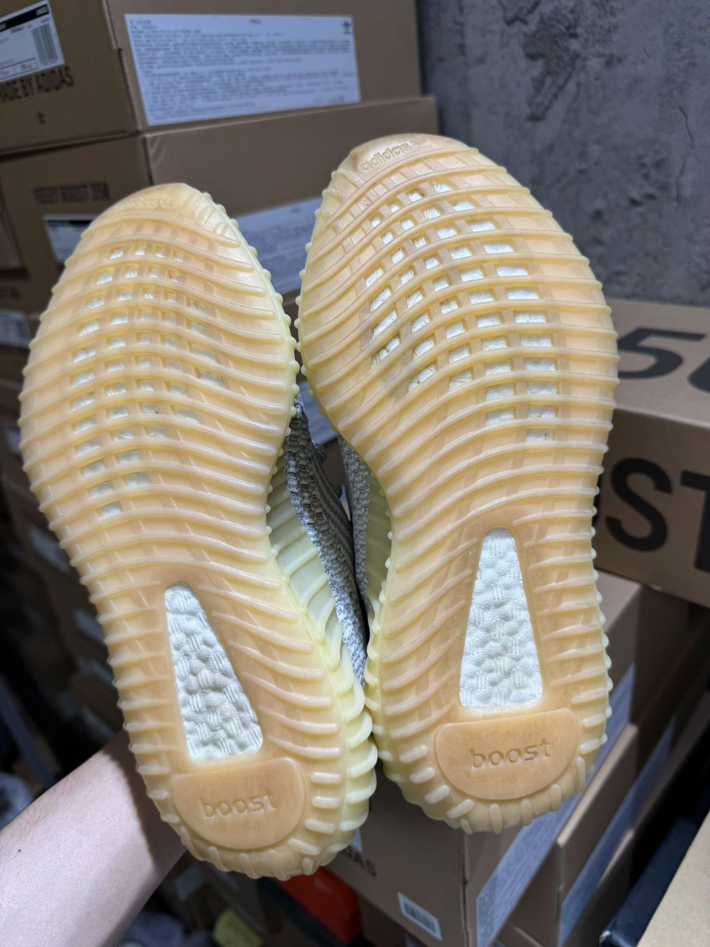Adidas Adidas YEEZY350 Limited Yellow Lowtop Sneakers 37 Men Size US 5 / EU 37 - 3 Thumbnail
