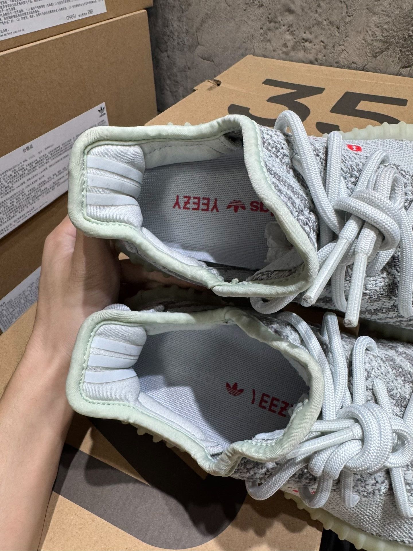 Yeezy Yeezy Blue Lowtop Sneakers 36 Men Size US 5 / EU 37 - 7 Thumbnail