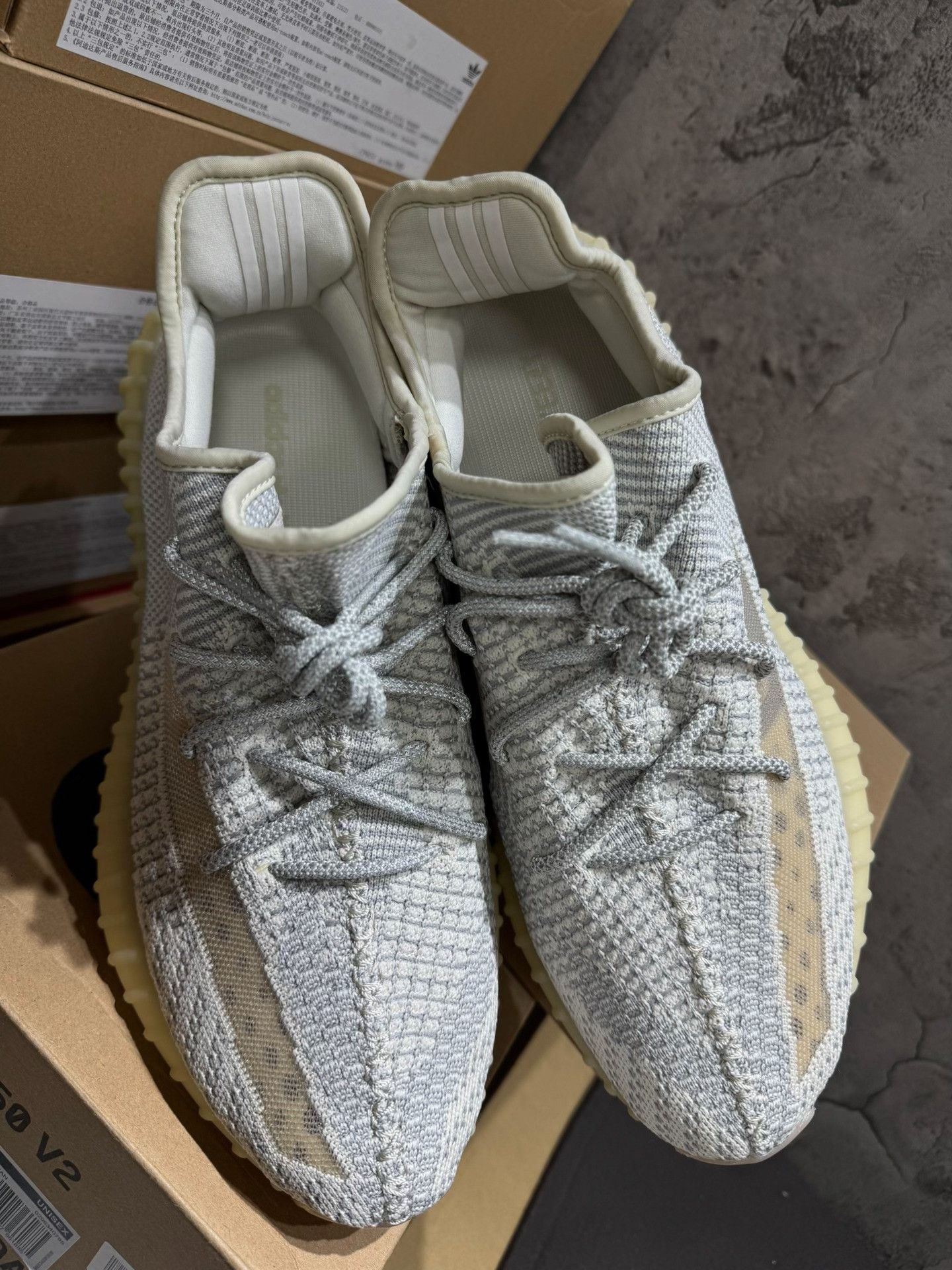 Adidas Adidas YEEZY350 Limited Yellow Lowtop Sneakers 12 Men Size US 12 / EU 45 - 2 Thumbnail