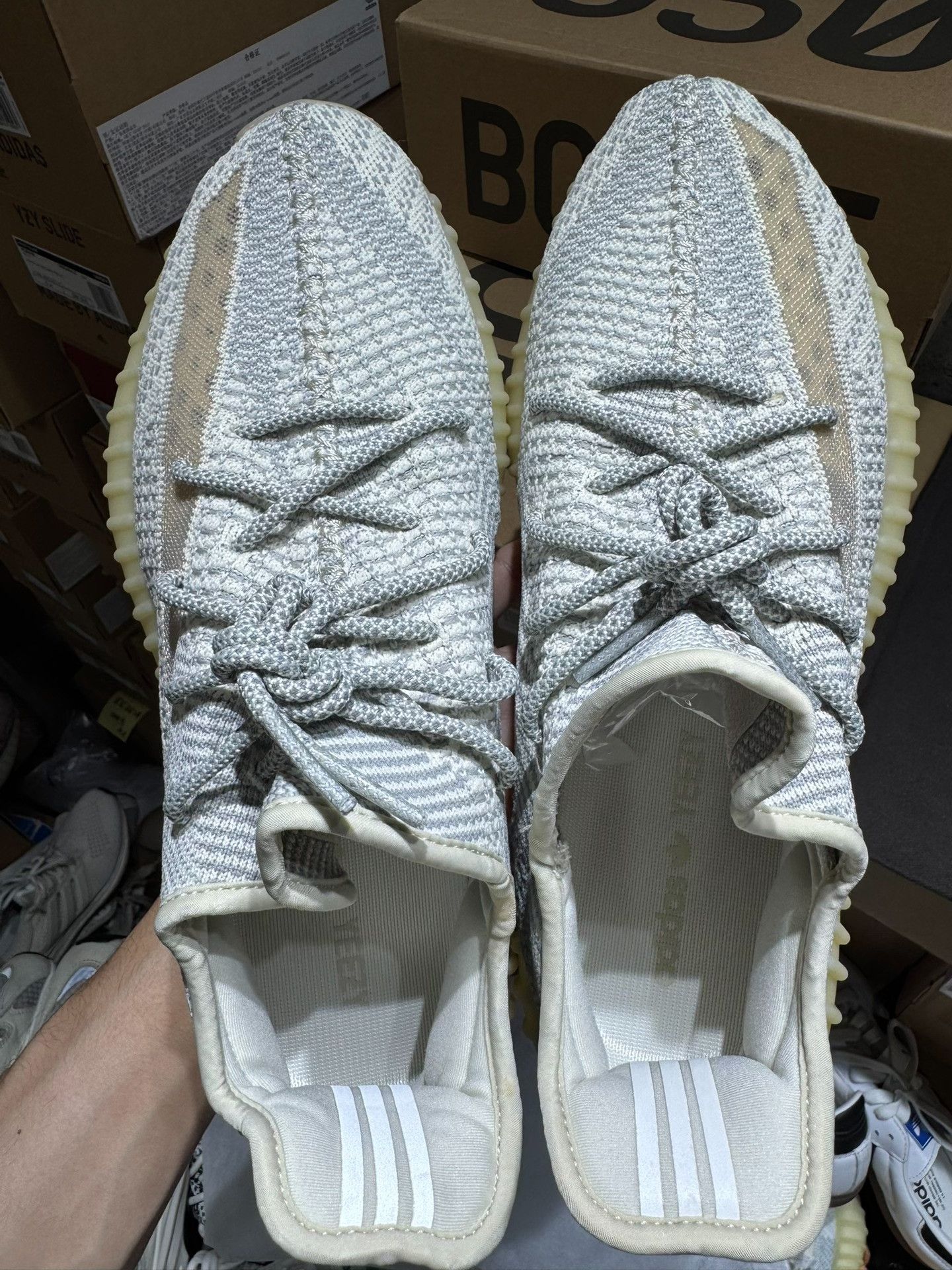 Adidas Adidas YEEZY350 Limited Yellow Lowtop Sneakers 12 Men Size US 12 / EU 45 - 5 Thumbnail