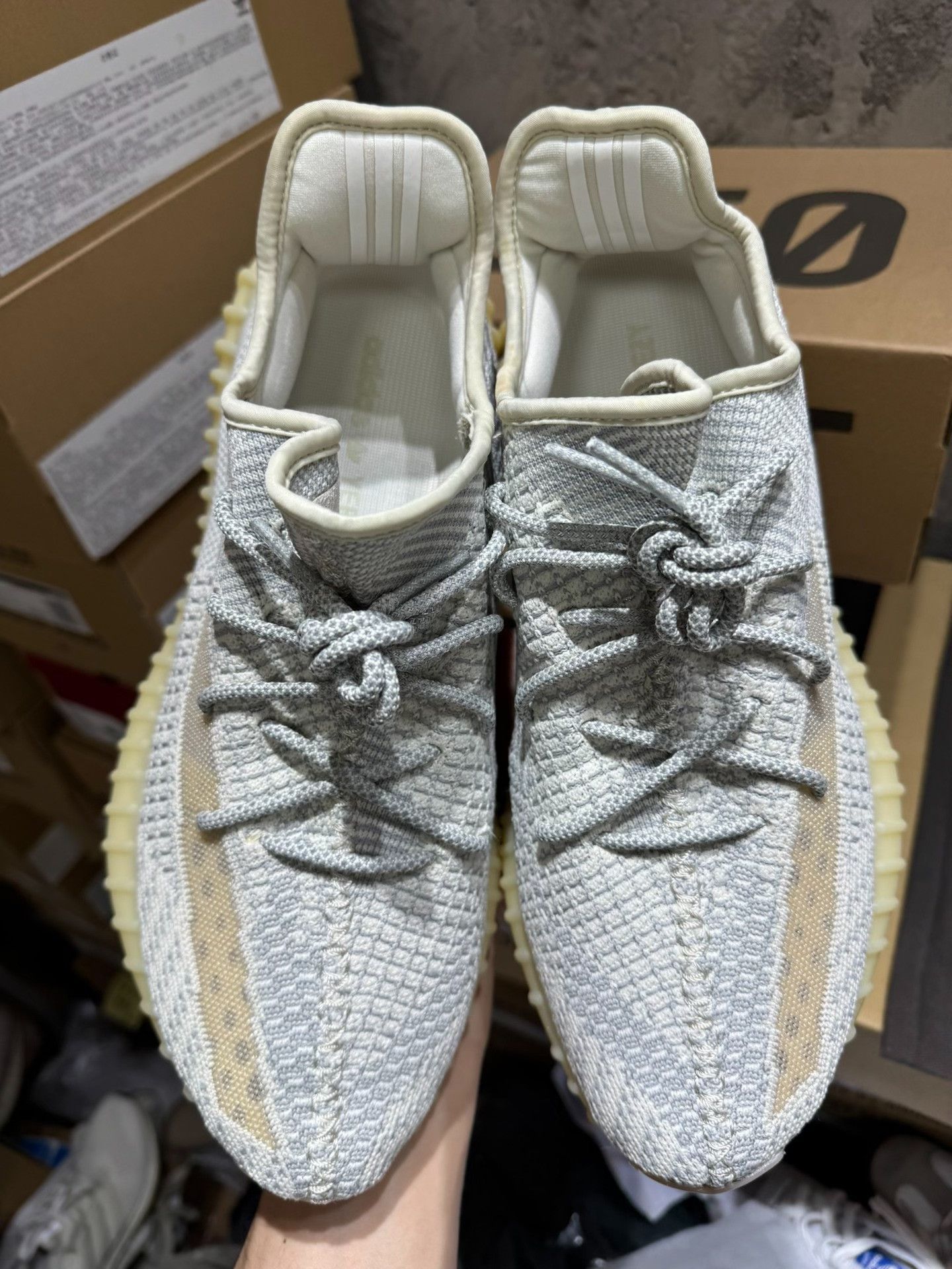 Adidas Adidas YEEZY350 Limited Yellow Lowtop Sneakers 12 Men Size US 12 / EU 45 - 6 Thumbnail