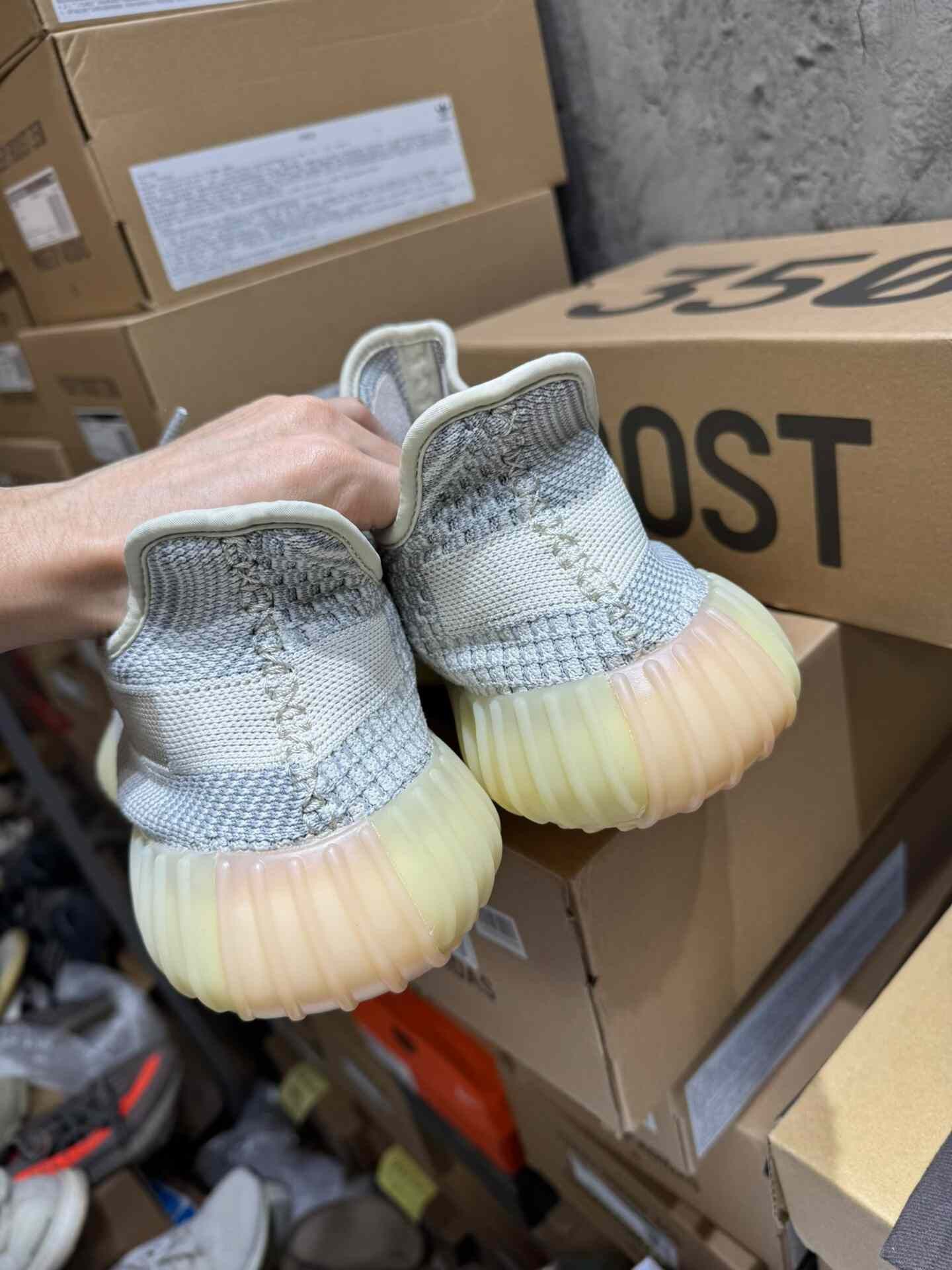 Adidas Adidas YEEZY350 Limited Yellow Lowtop Sneakers 12 Men Size US 12 / EU 45 - 4 Thumbnail