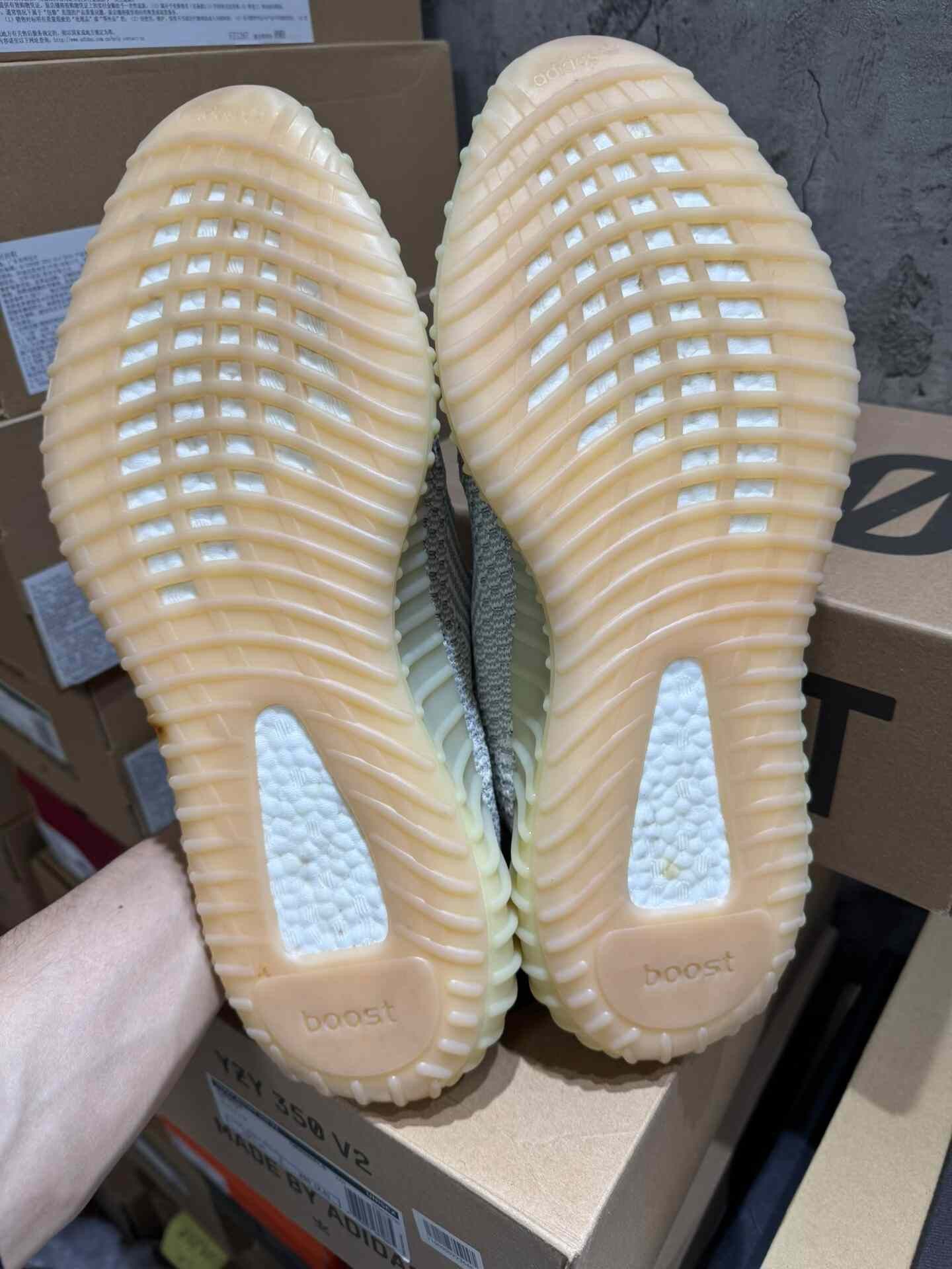 Adidas Adidas YEEZY350 Limited Yellow Lowtop Sneakers 12 Men Size US 12 / EU 45 - 7 Thumbnail