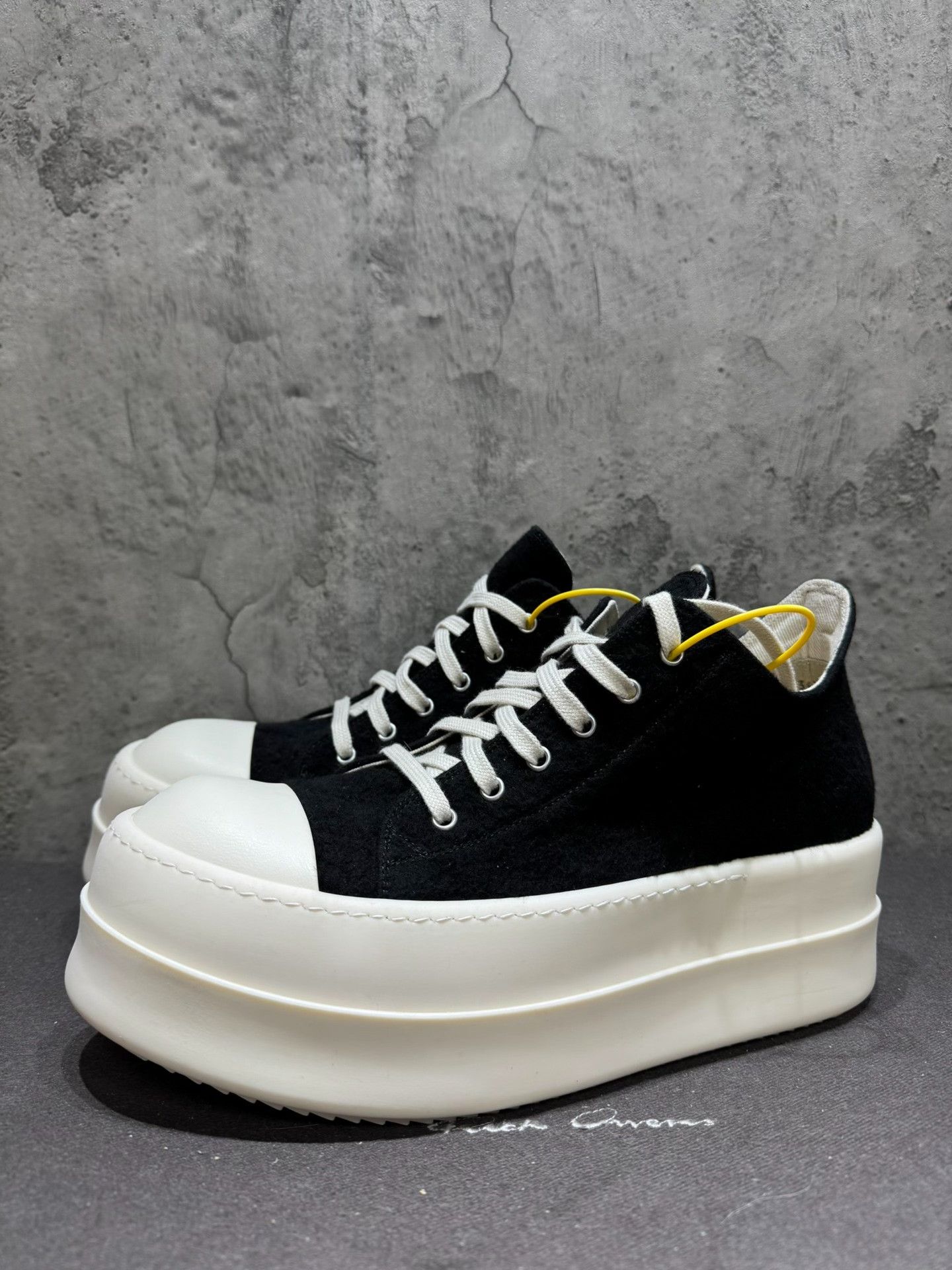 Rick Owens Rick Owens Black Lowtop Sneakers 25 Men Size US 10 / EU 43 - 5 Thumbnail