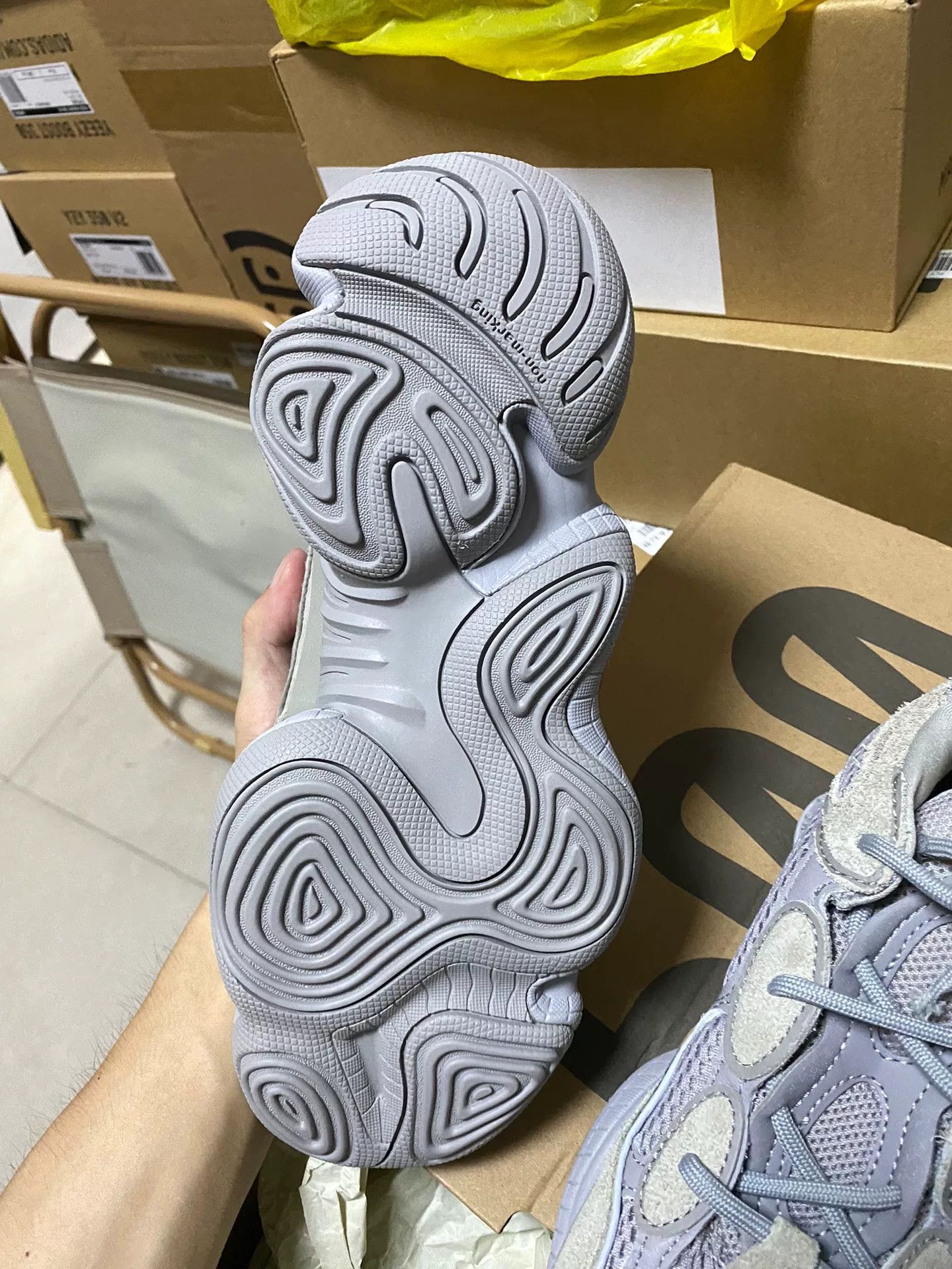 Adidas Adidas YEEZY500 Purple Lowtop Sneakers 42 Men Size US 9 / EU 42 - 5 Thumbnail
