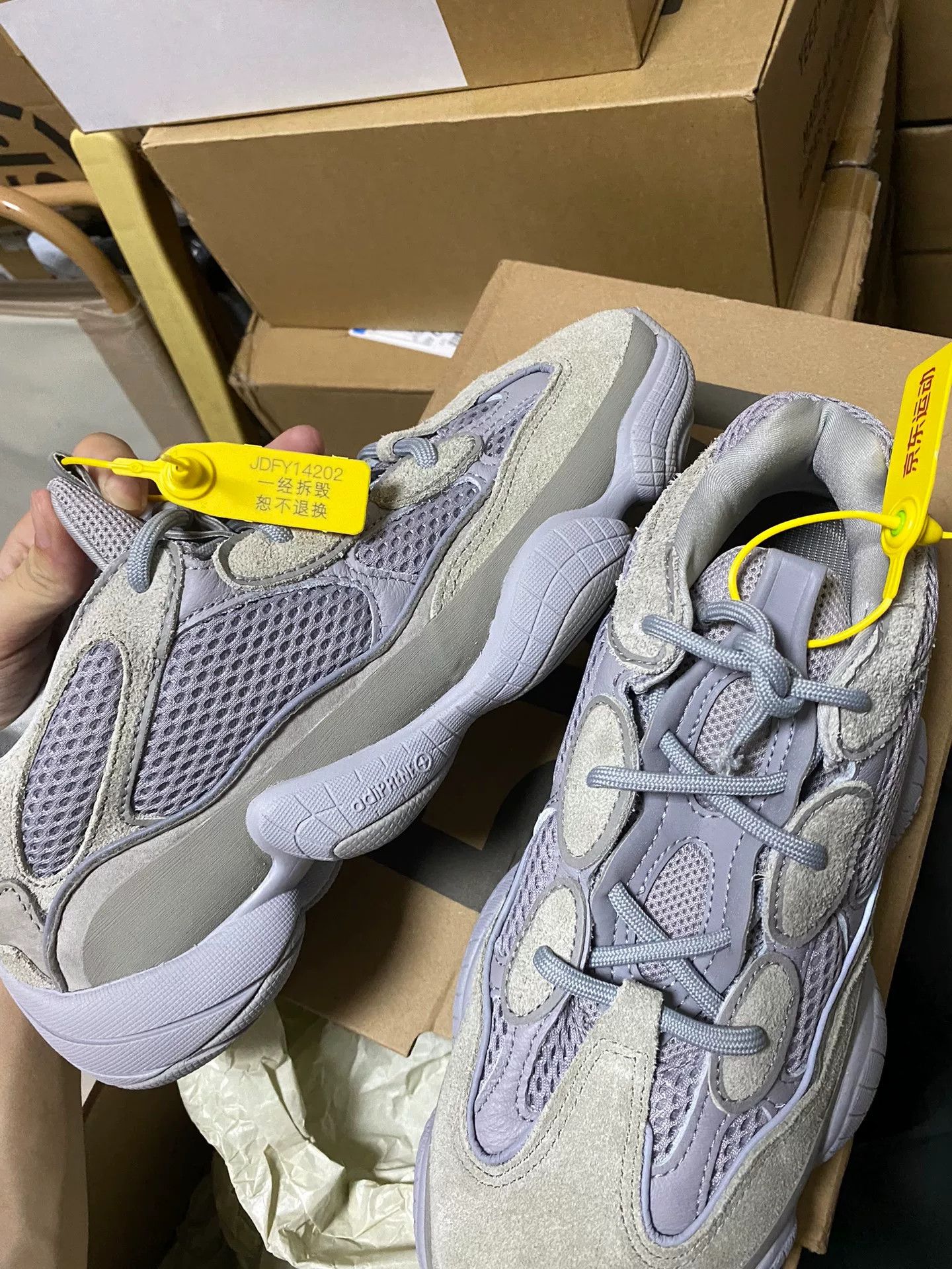 Adidas Adidas YEEZY500 Purple Lowtop Sneakers 42 Men Size US 9 / EU 42 - 7 Thumbnail