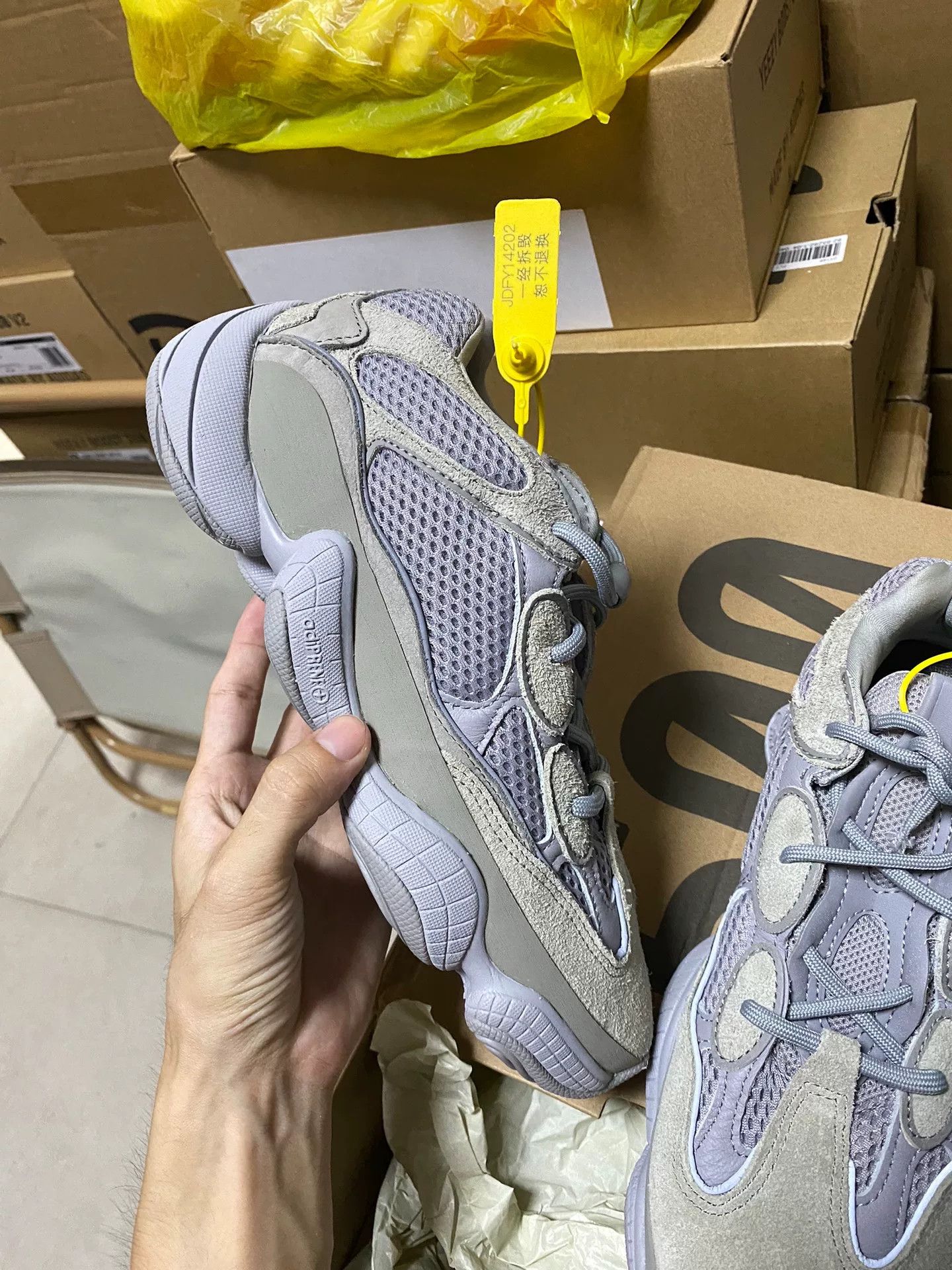 Adidas Adidas YEEZY500 Purple Lowtop Sneakers 42 Men Size US 9 / EU 42 - 2 Thumbnail