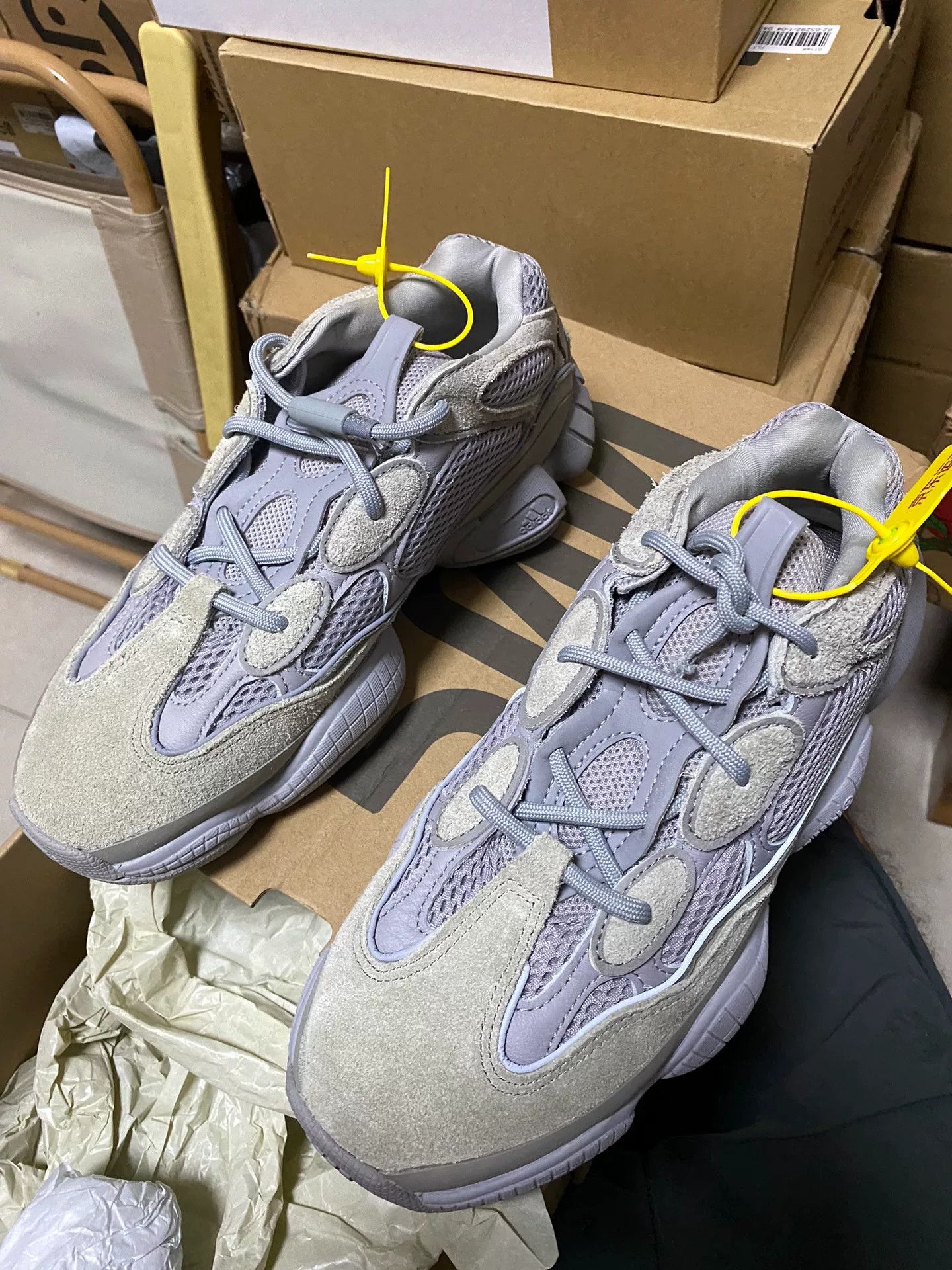 Adidas Adidas YEEZY500 Purple Lowtop Sneakers 42 Men Size US 9 / EU 42 - 3 Thumbnail
