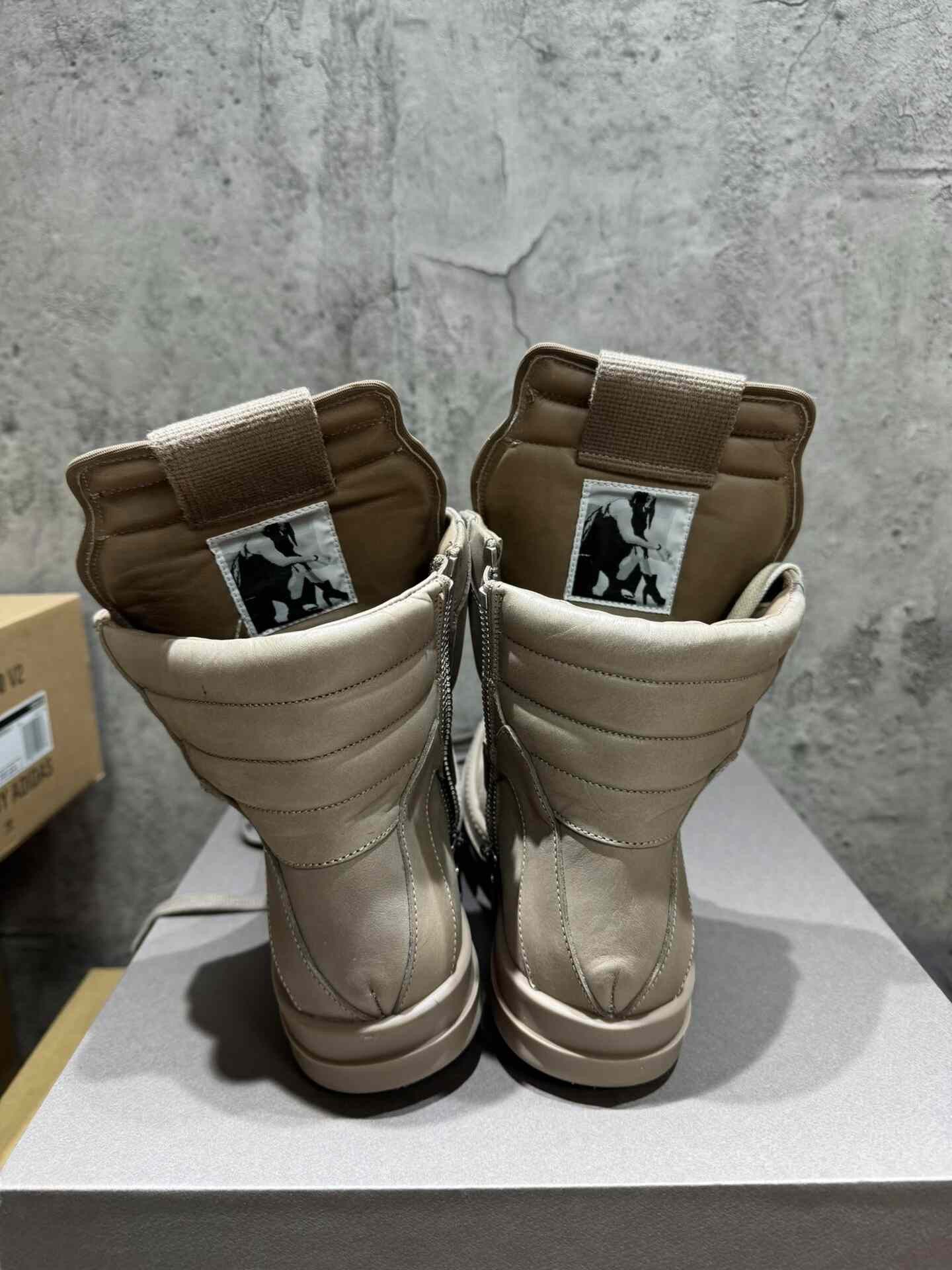 Rick Owens Rick Owens Leather Gray Boots S Women Size US 6 / IT 36 - 5 Thumbnail