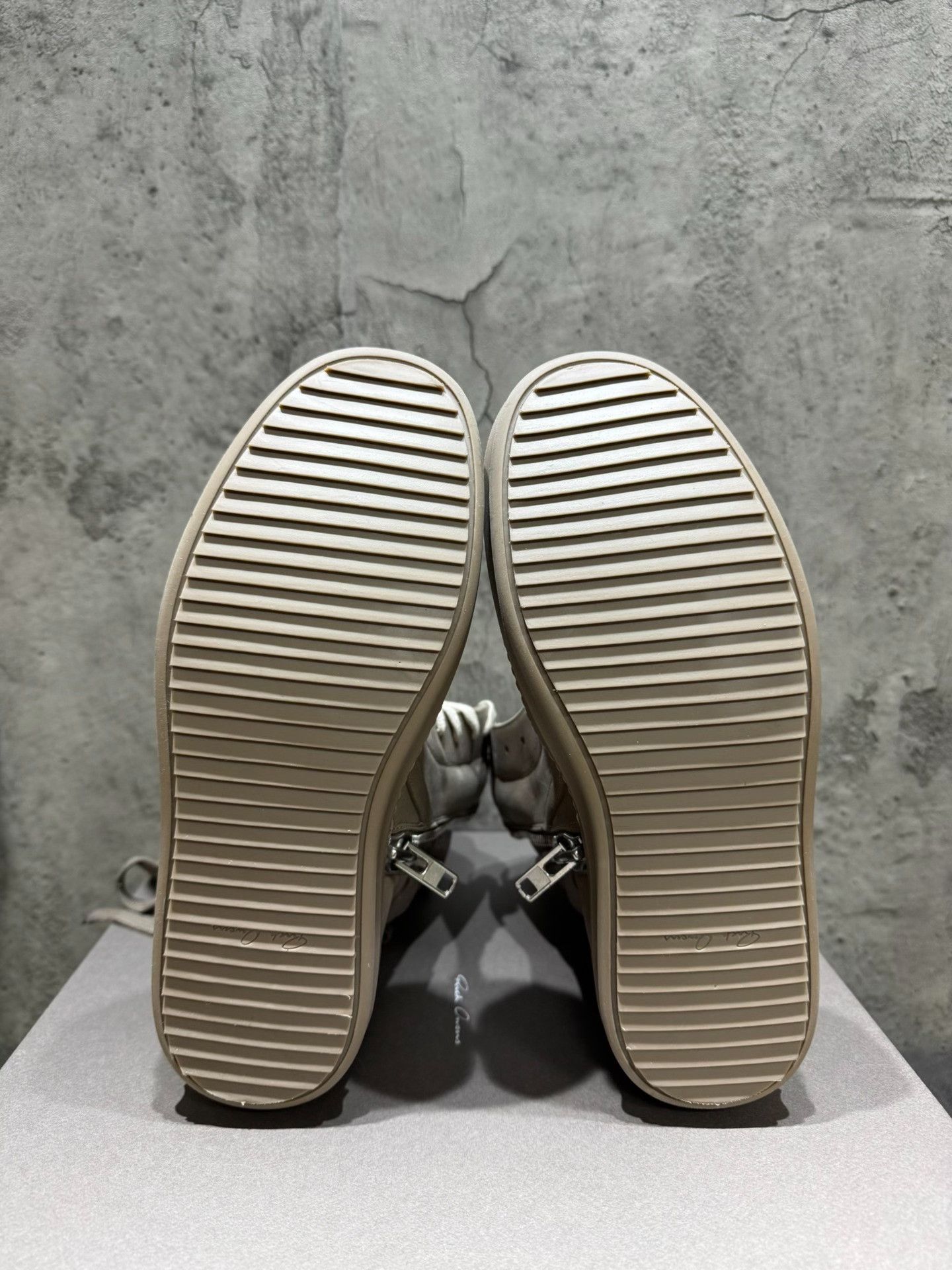 Rick Owens Rick Owens Leather Gray Boots S Women Size US 6 / IT 36 - 3 Thumbnail