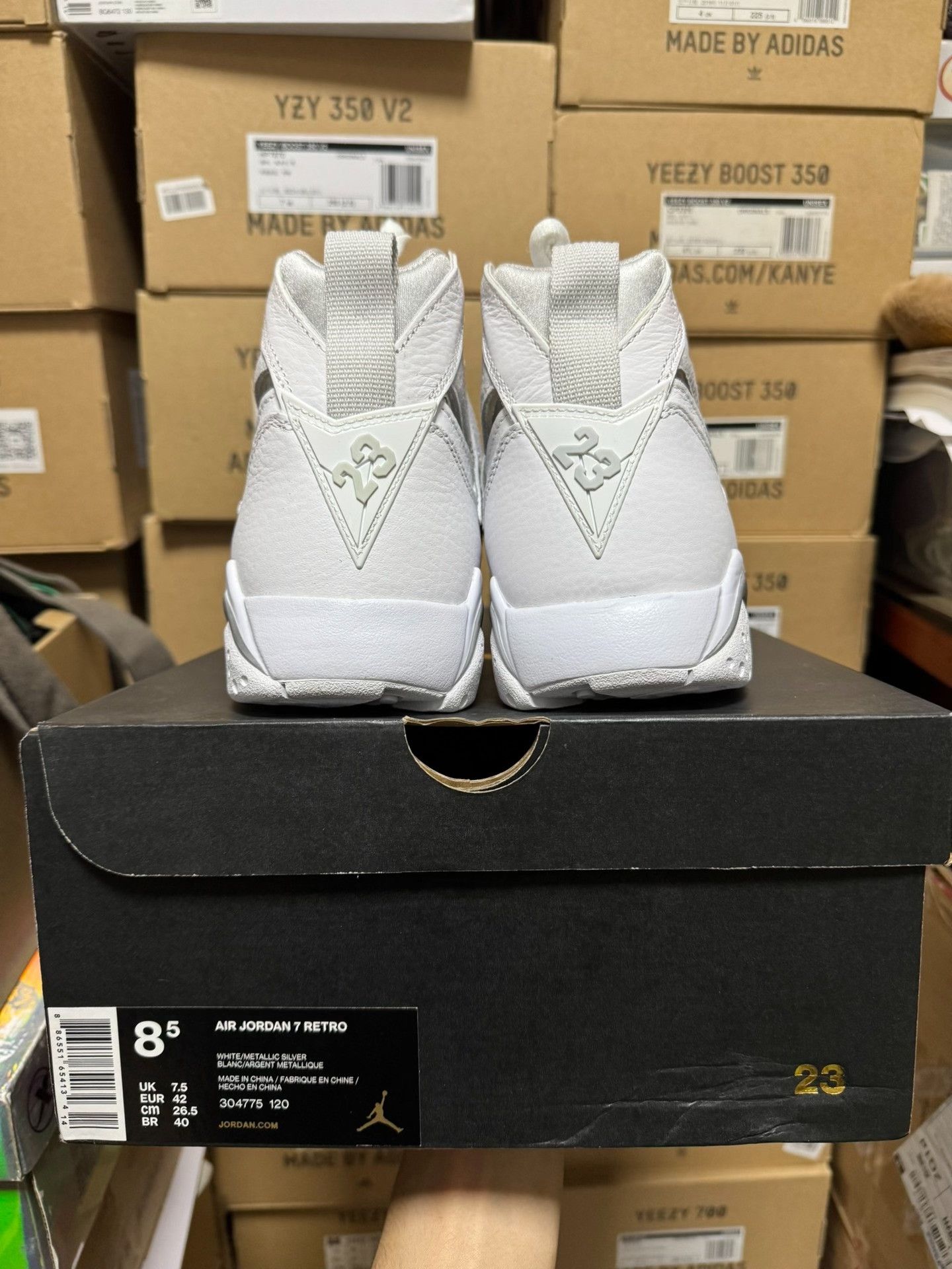 Nike Nike White Lowtop Sneakers 42 Men Size US 9 / EU 42 - 6 Thumbnail