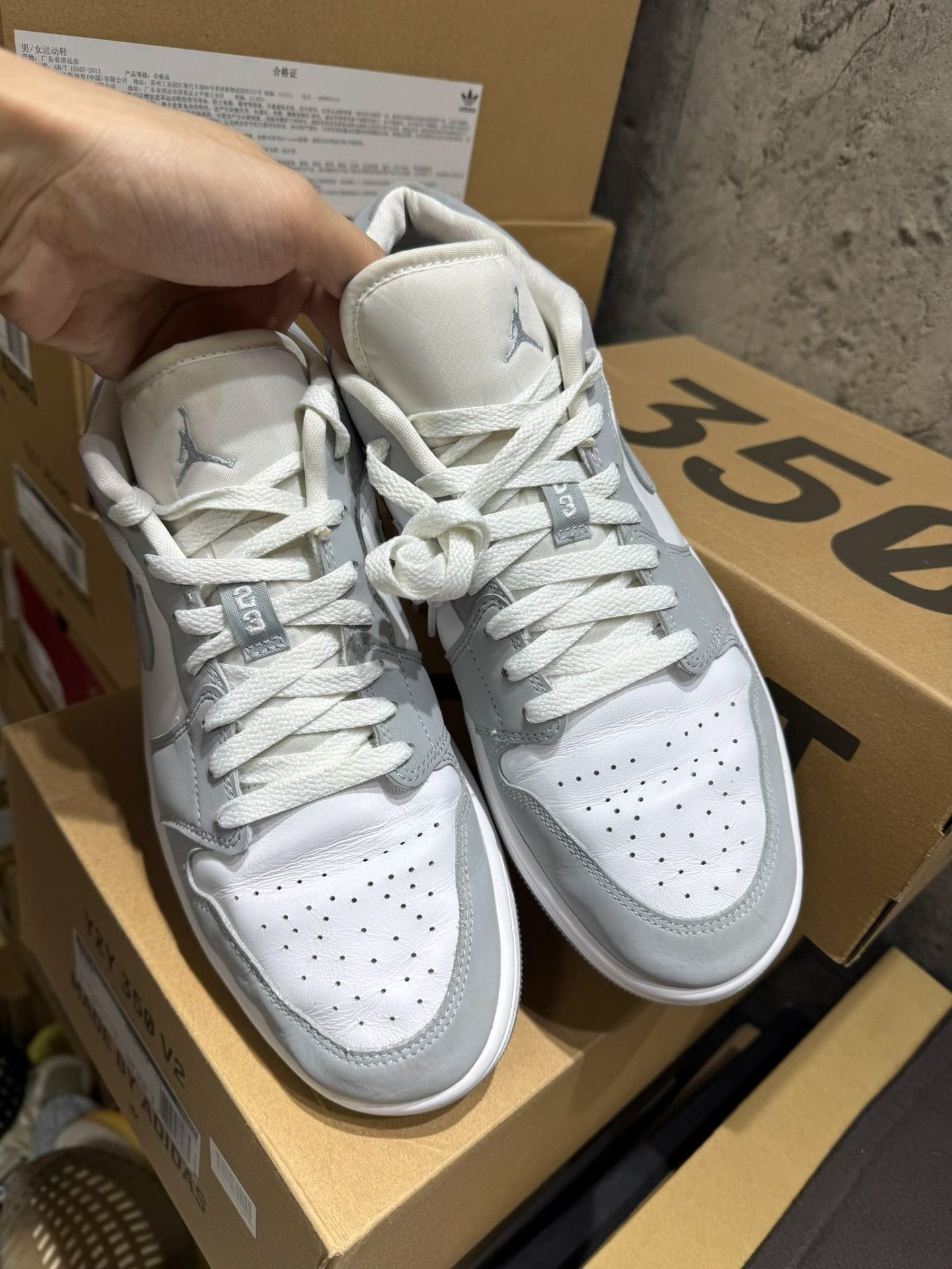 Nike Nike White Lowtop Sneakers 44 Men Size US 10.5 / EU 43-44 - 6 Thumbnail