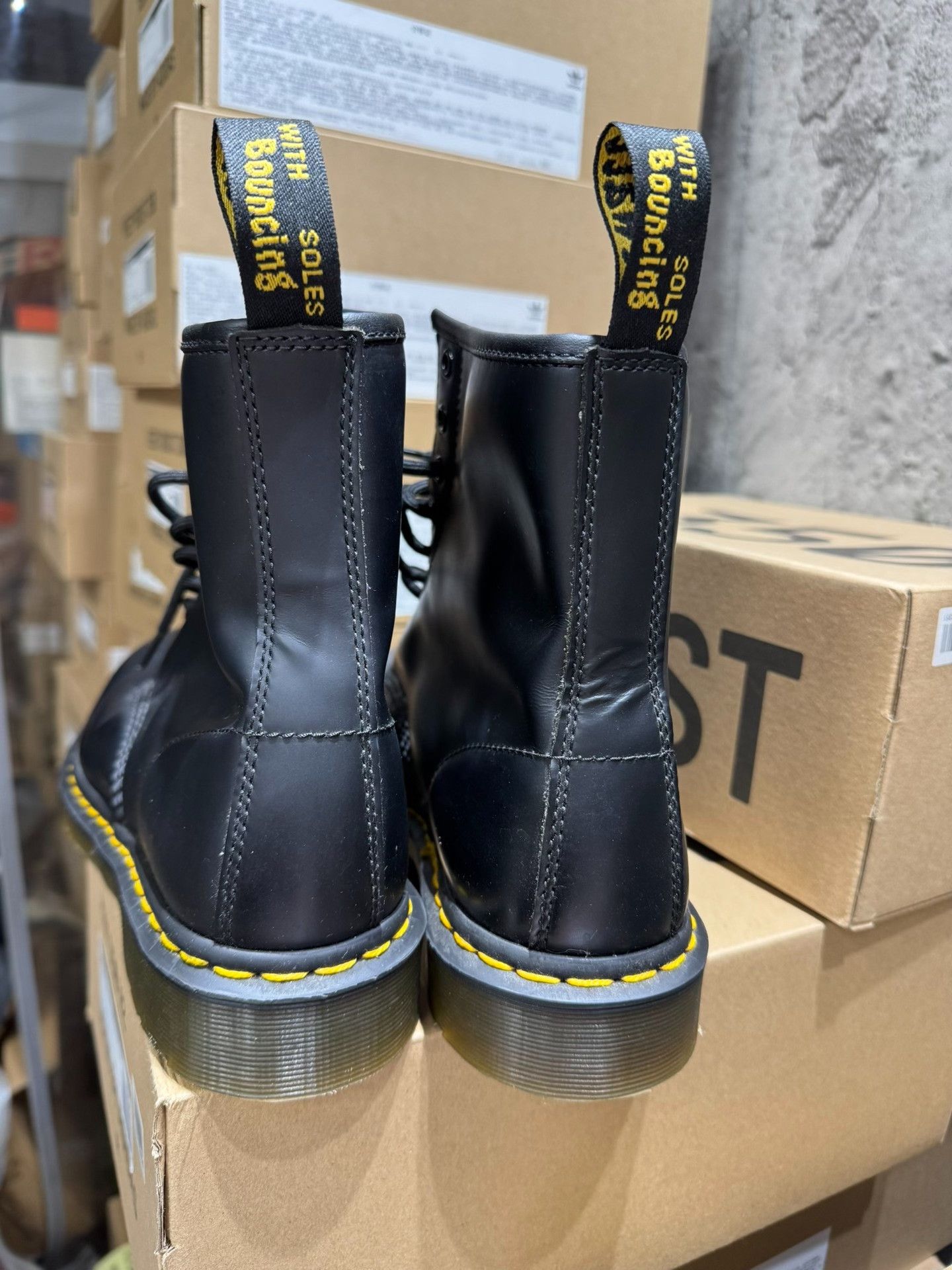 Dr. Martens Dr. Martens Black Boots 43 Men Size US 10 / EU 43 - 3 Thumbnail