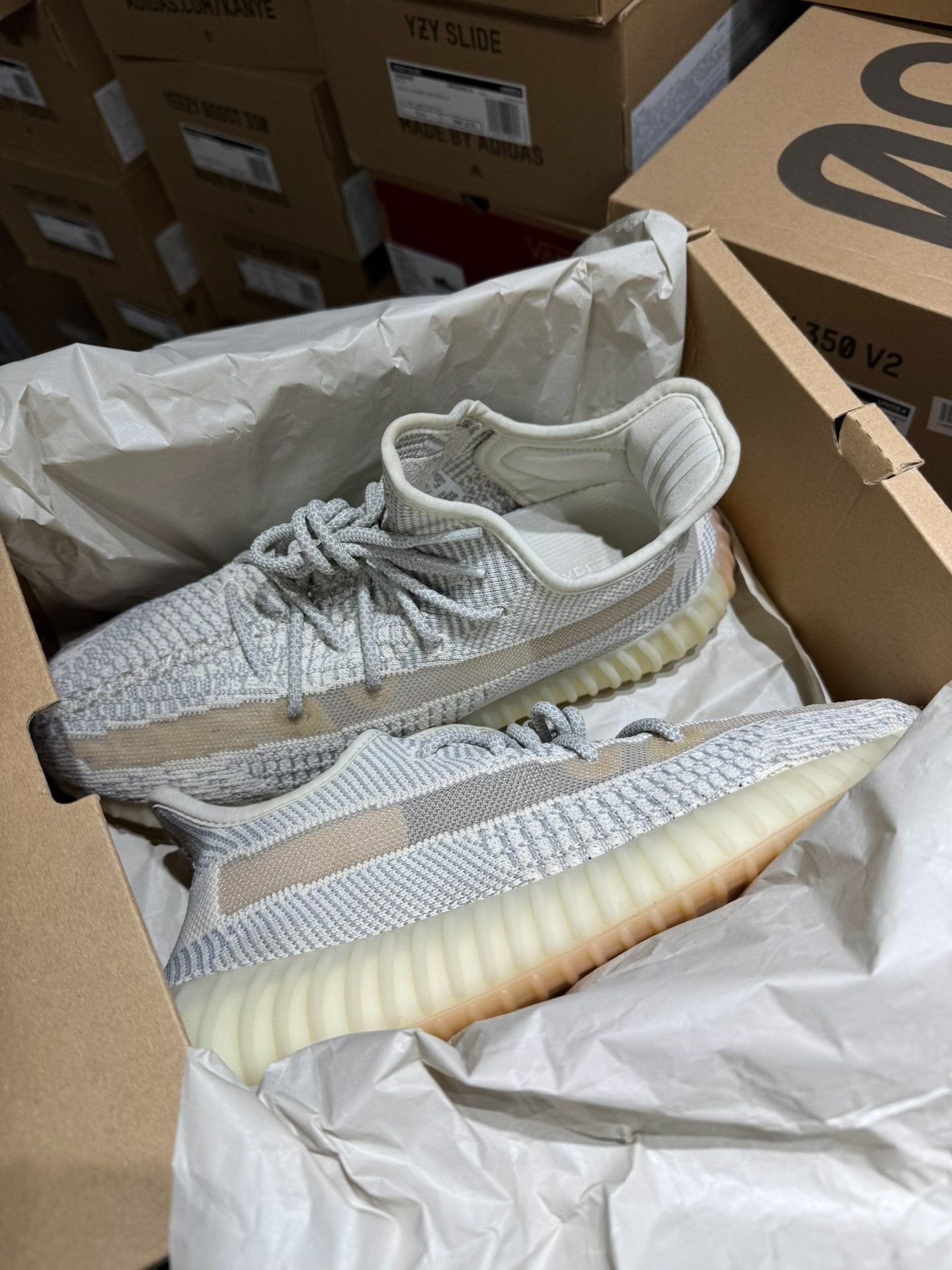 Adidas Adidas YEEZY350 Limited Yellow Lowtop Sneakers 9 Men Size US 9 / EU 42 - 3 Thumbnail