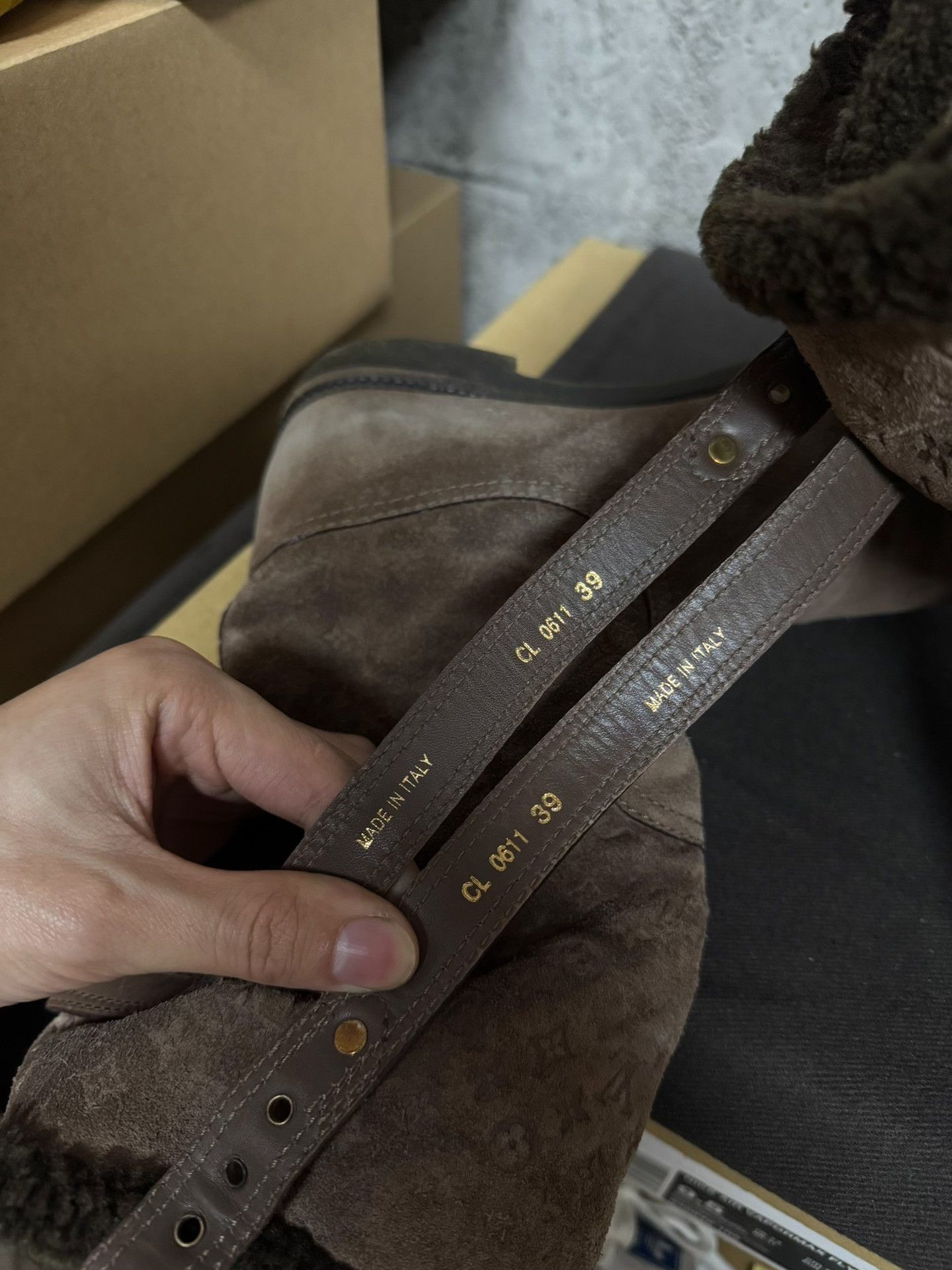 Louis Vuitton Louis Vuitton Wool Boots 39 Women Size US 8.5 / IT 38.5 - 7 Thumbnail