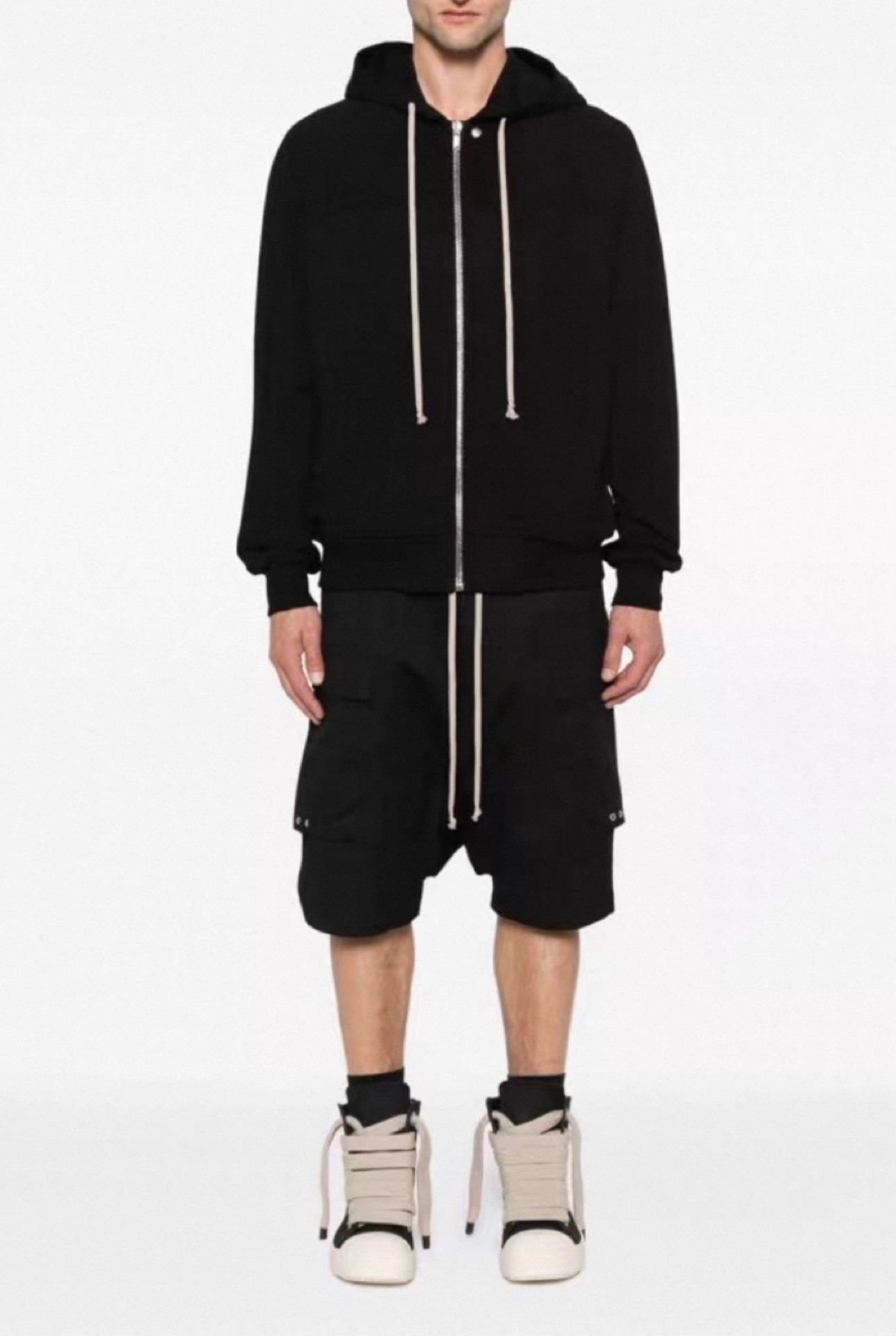 Rick Owens Cargo Black Shorts S Men