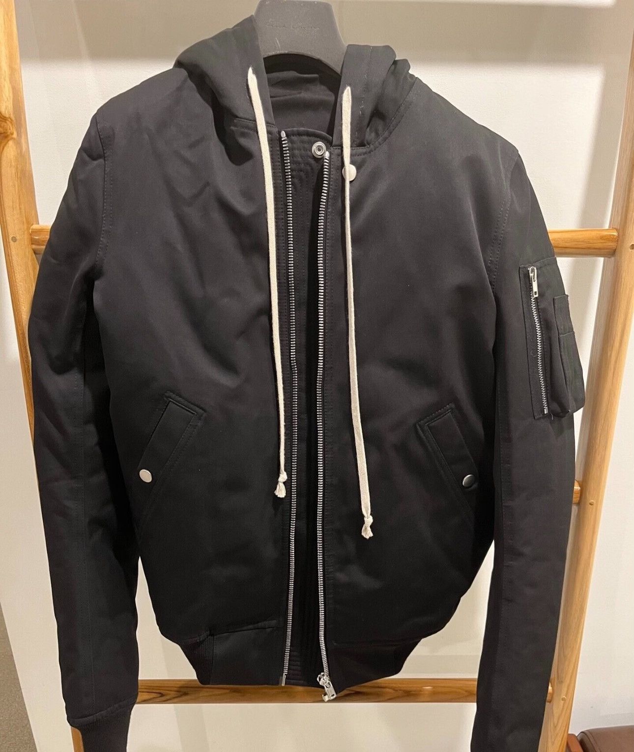 Rick Owens Rick Owens Down Cotton Black Heavy Coat S Men Size US S / EU 44-46 / 1 - 4 Thumbnail