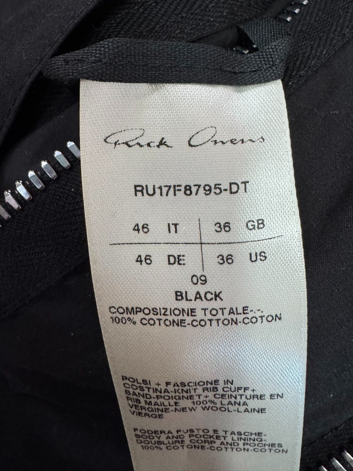 Rick Owens Rick Owens Down Black Heavy Coat S Men Size US S / EU 44-46 / 1 - 3 Thumbnail