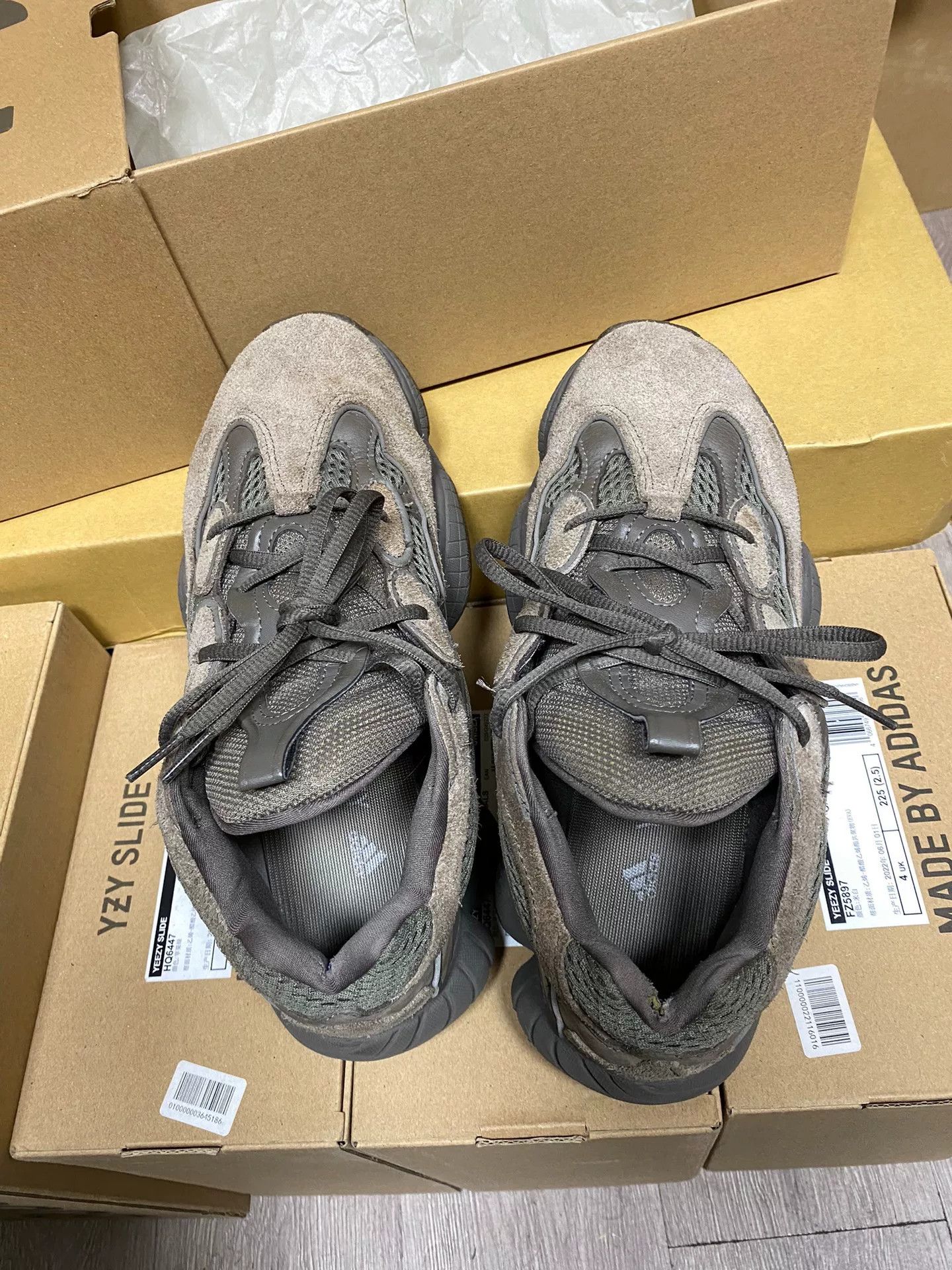 Adidas Adidas YEEZY500 Brown Lowtop Sneakers 41 Men Size US 8.5 / EU 41-42 - 8 Thumbnail