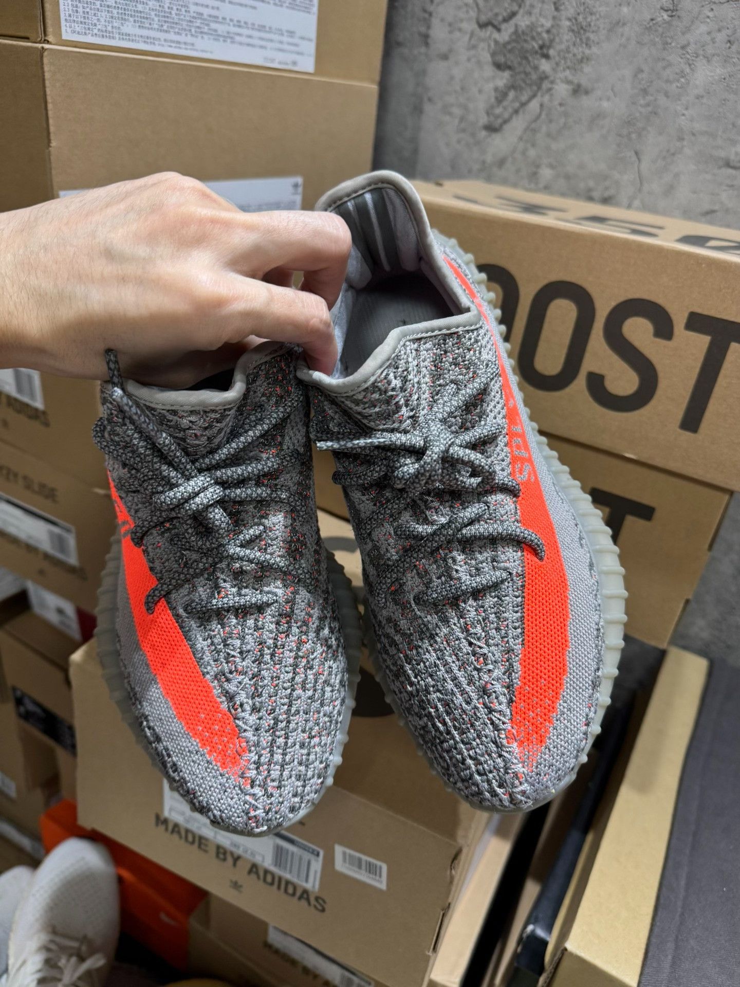 Adidas Adidas YEEZY350 Gray Lowtop Sneakers 40 Men Size US 7.5 / EU 40-41 - 8 Thumbnail