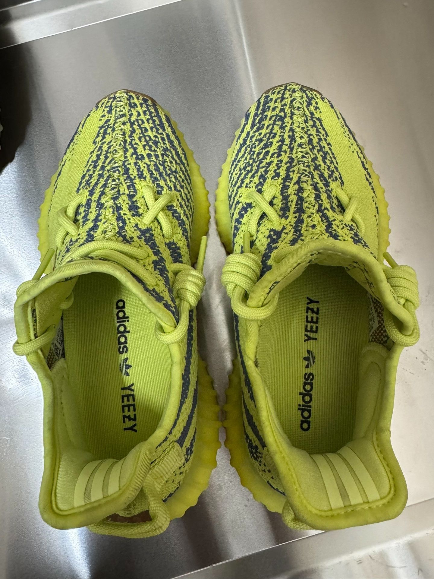 Adidas Adidas YEEZY350 Yellow Lowtop Sneakers 37 Men Size US 5 / EU 37 - 8 Thumbnail