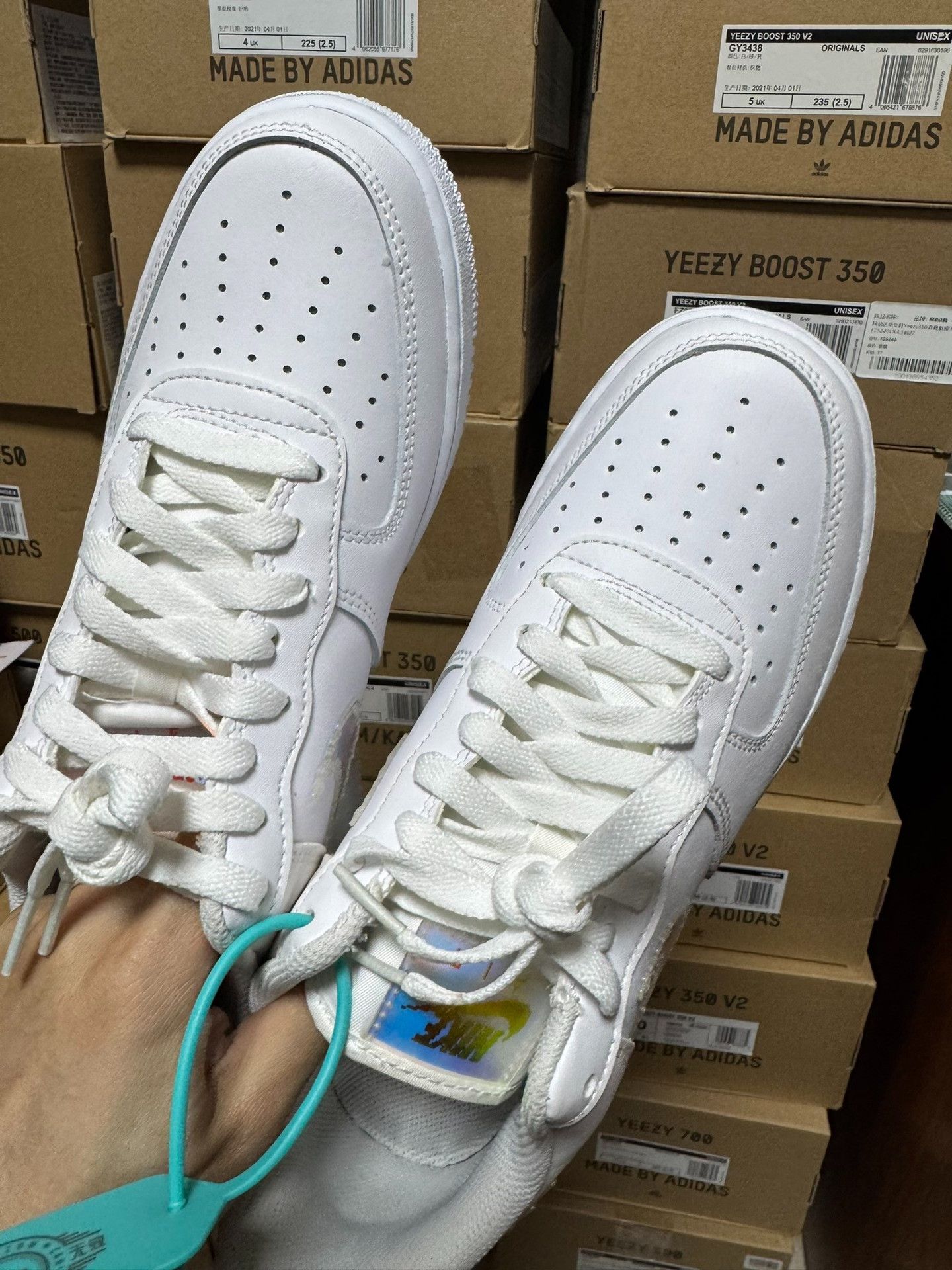 Nike Nike White Lowtop Sneakers 41 Men Size US 8.5 / EU 41-42 - 6 Thumbnail