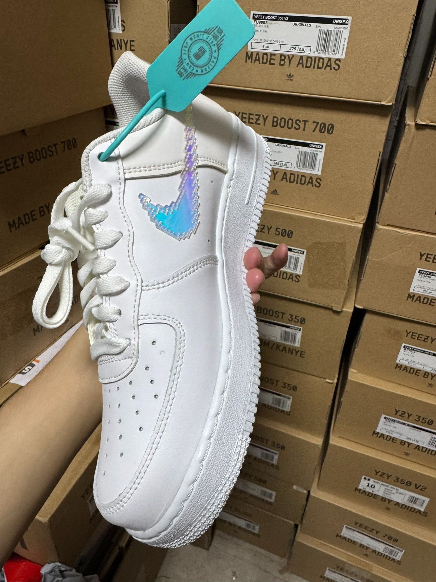Nike Nike White Lowtop Sneakers 41 Men Size US 8.5 / EU 41-42 - 8 Thumbnail
