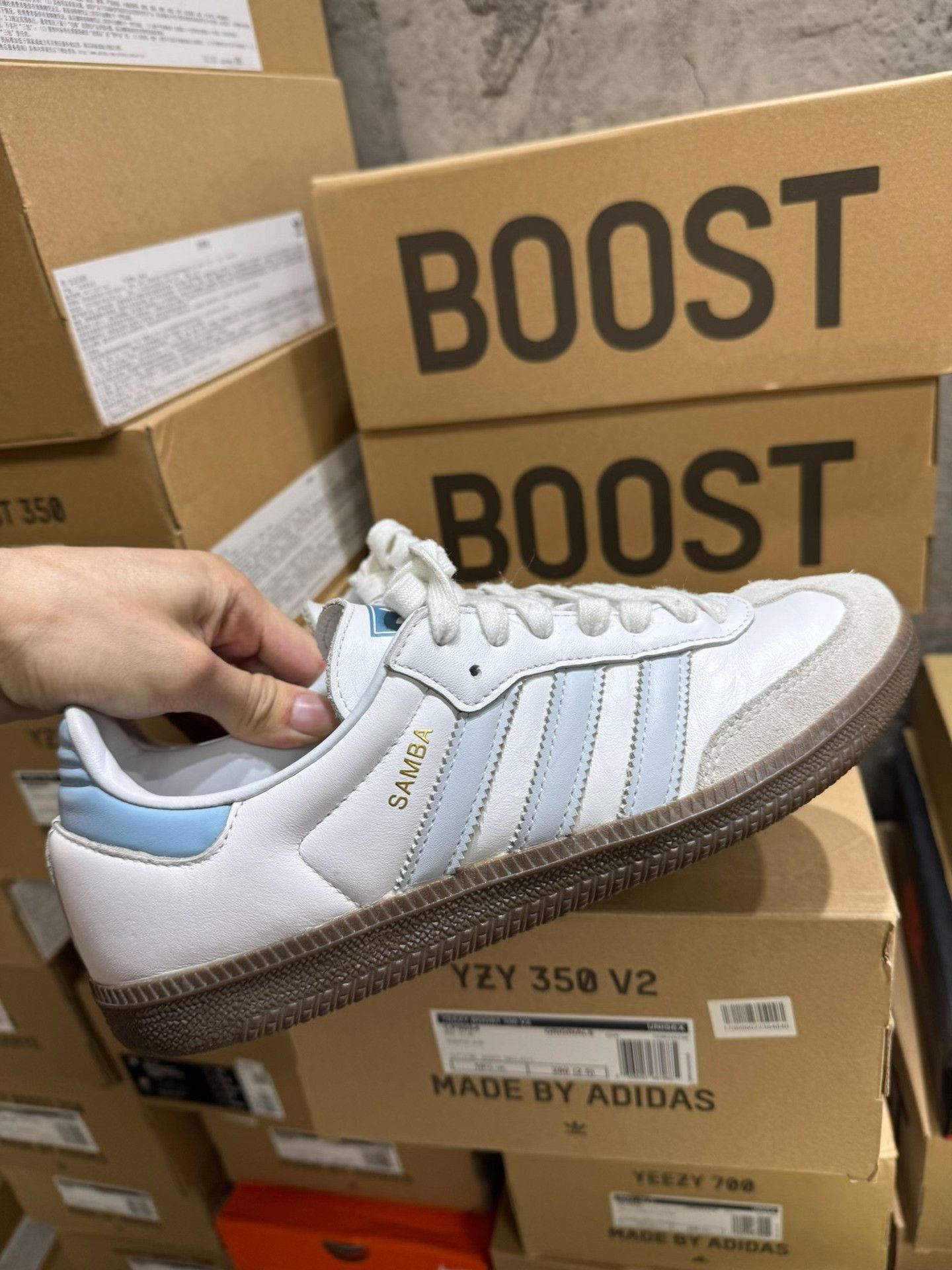 Adidas Adidas Retro Blue Lowtop Sneakers 41 Men Size US 8.5 / EU 41-42 - 3 Thumbnail