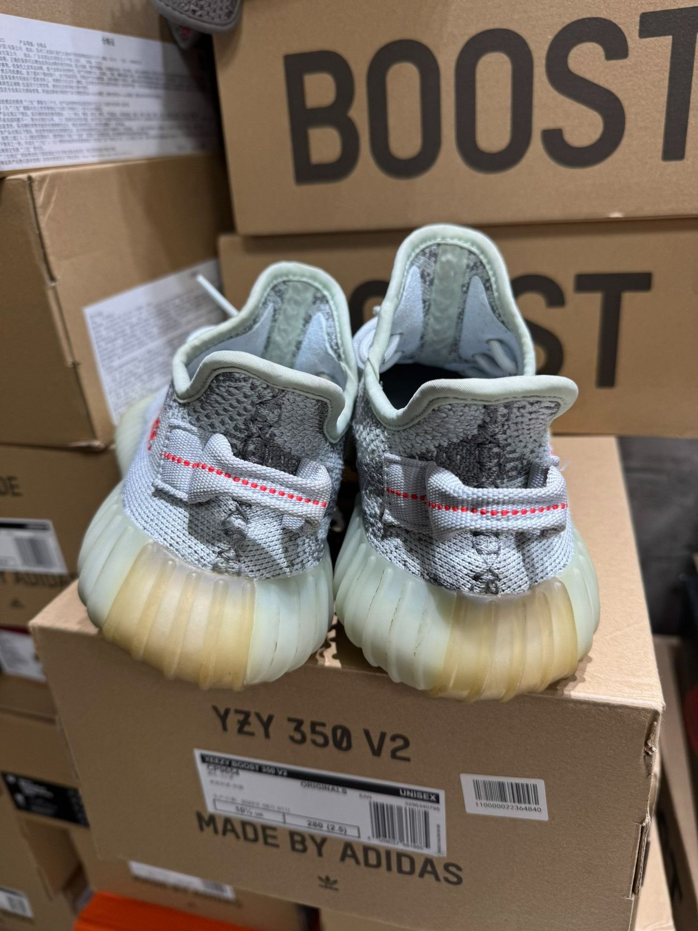 Yeezy Yeezy Blue Lowtop Sneakers 36 Men Size US 5 / EU 37 - 3 Thumbnail