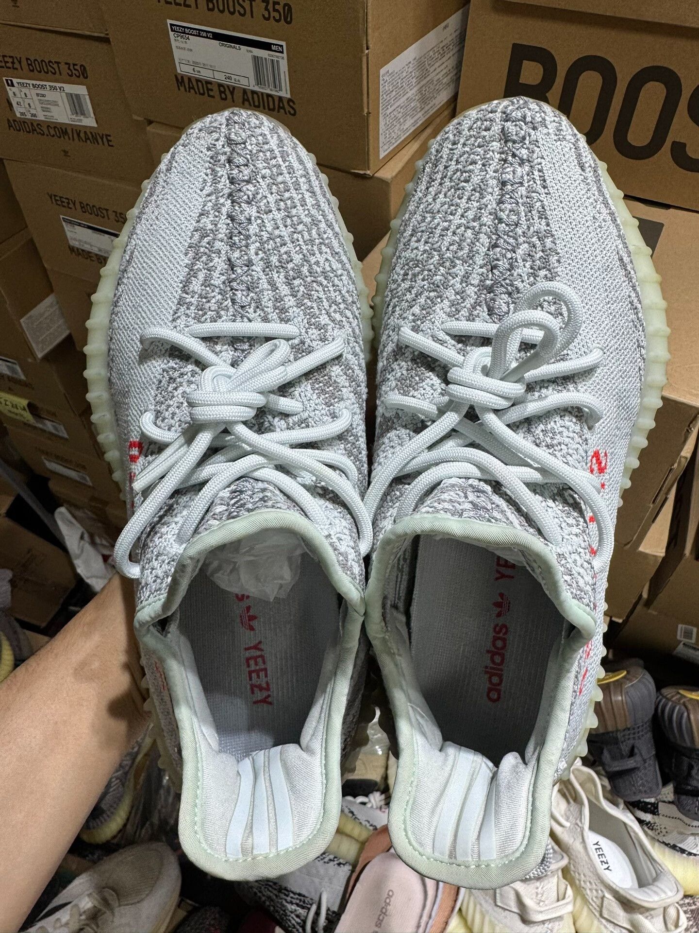 Yeezy Yeezy Blue Lowtop Sneakers 40 Men Size US 7.5 / EU 40-41 - 2 Thumbnail