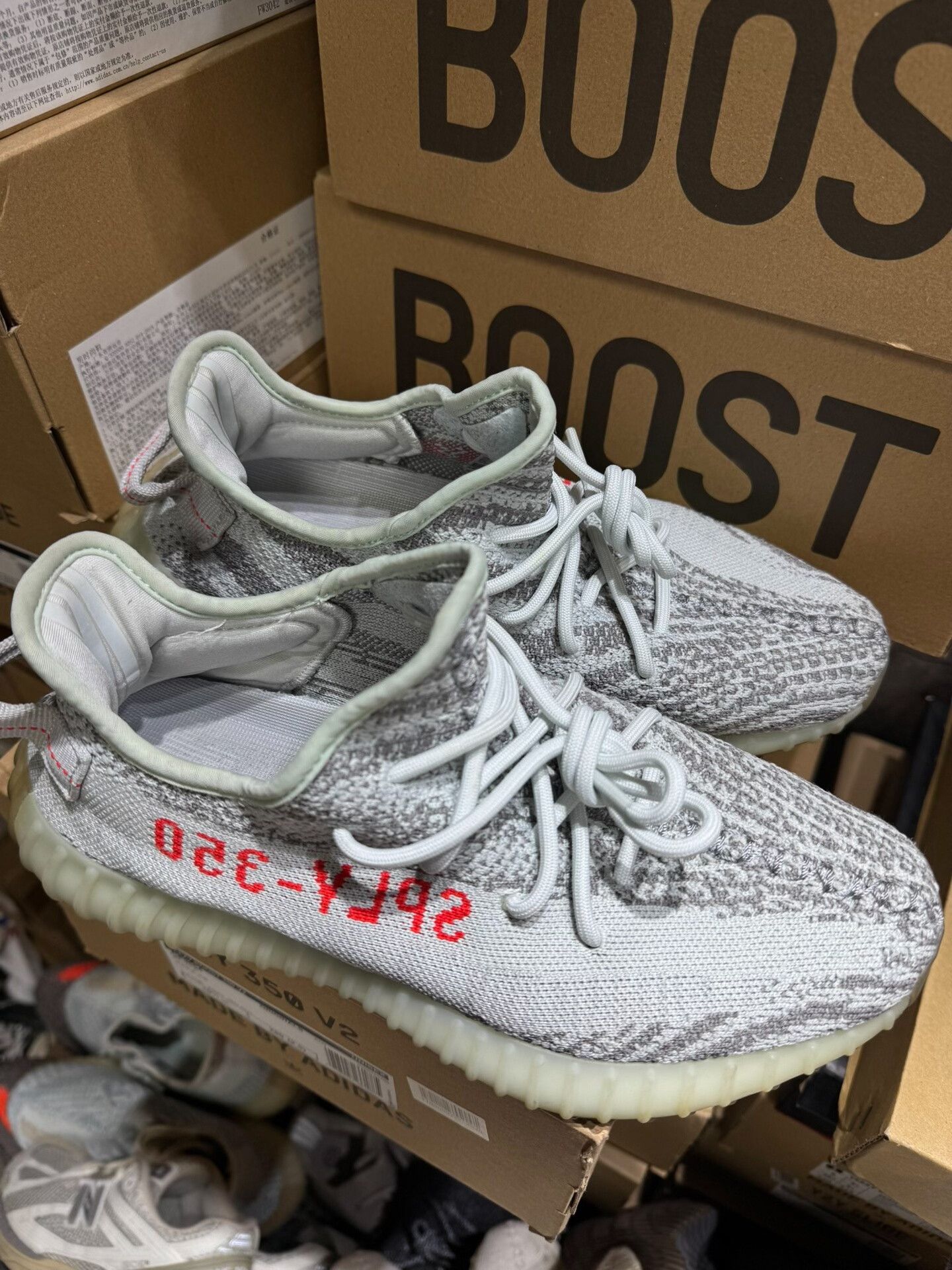Yeezy Yeezy Blue Lowtop Sneakers 40 Men Size US 7.5 / EU 40-41 - 6 Thumbnail