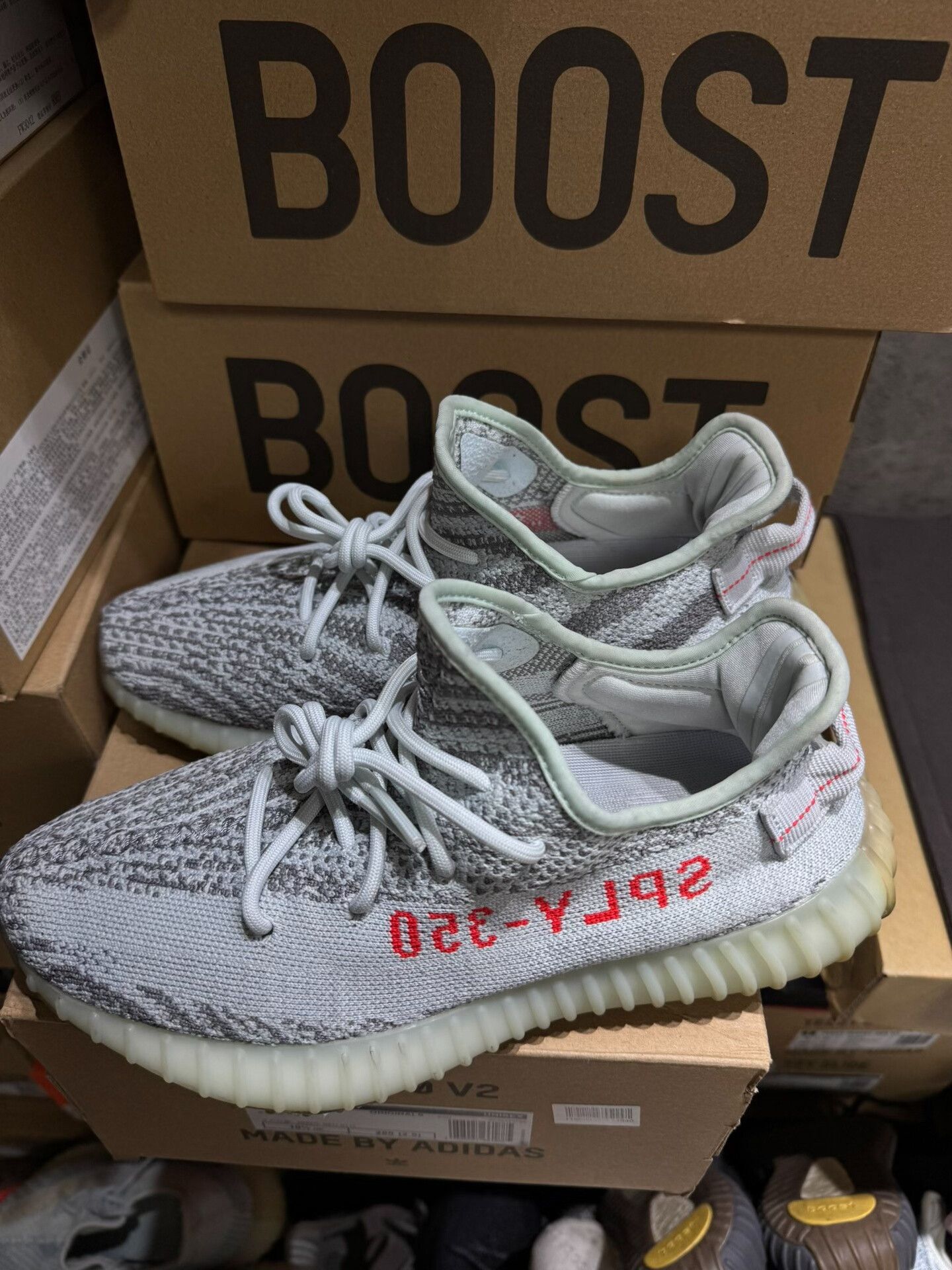 Yeezy Yeezy Blue Lowtop Sneakers 40 Men Size US 7.5 / EU 40-41 - 4 Thumbnail