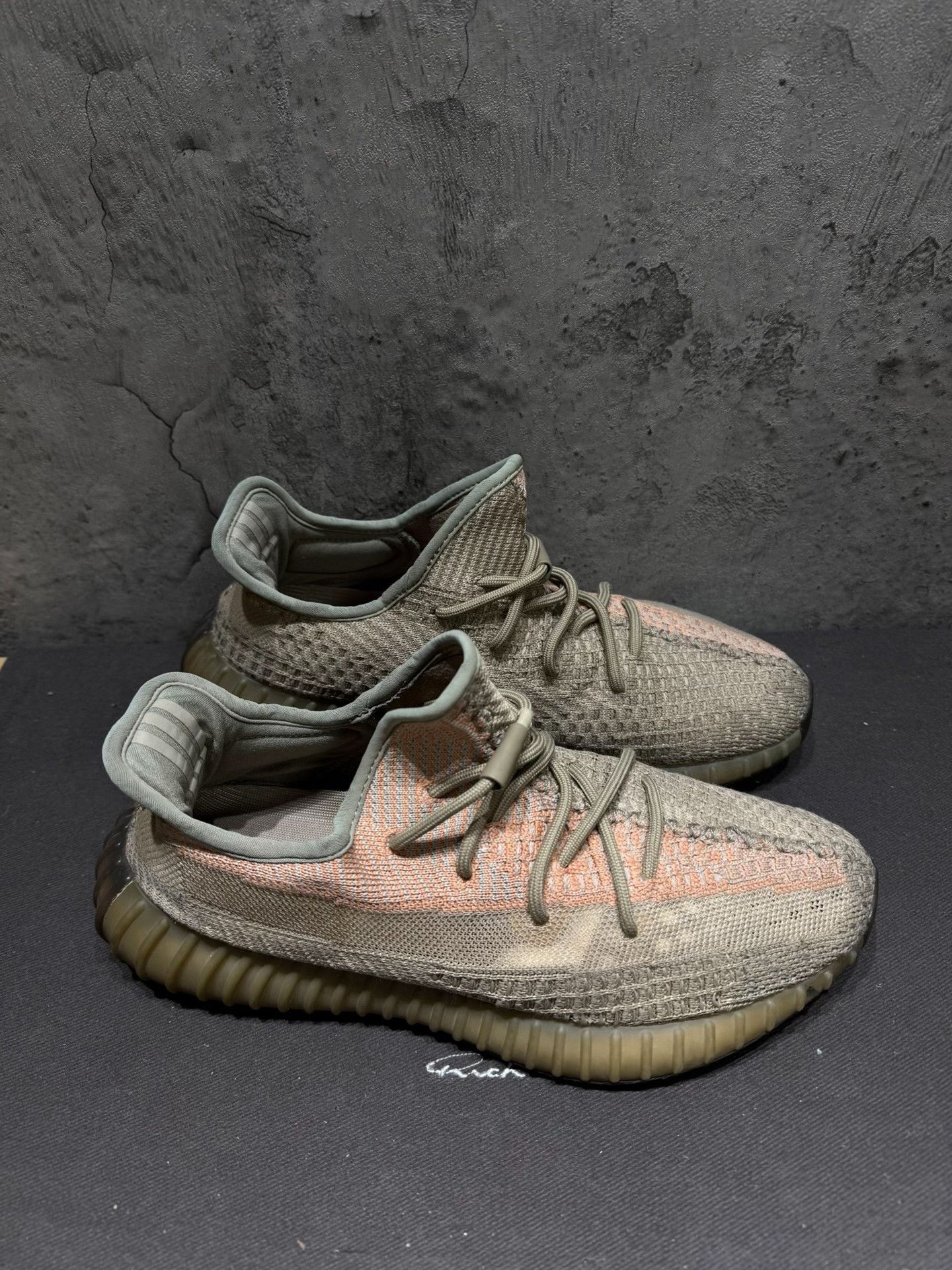 Adidas Adidas YEEZY350 Orange Lowtop Sneakers S Men Size US 10 / EU 43 - 4 Thumbnail