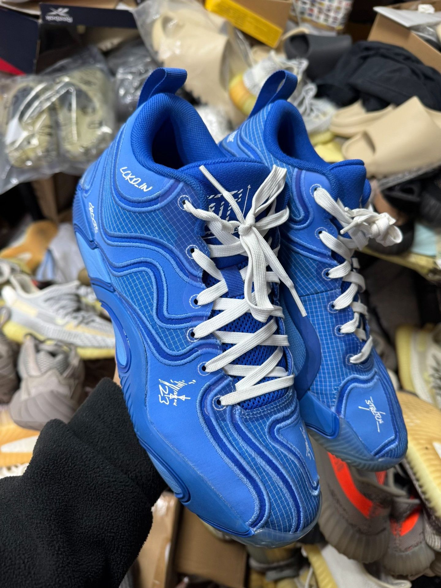 Nike Nike Basketball Blue Lowtop Sneakers 9.5 Men Size US 9.5 / EU 42-43 - 8 Thumbnail