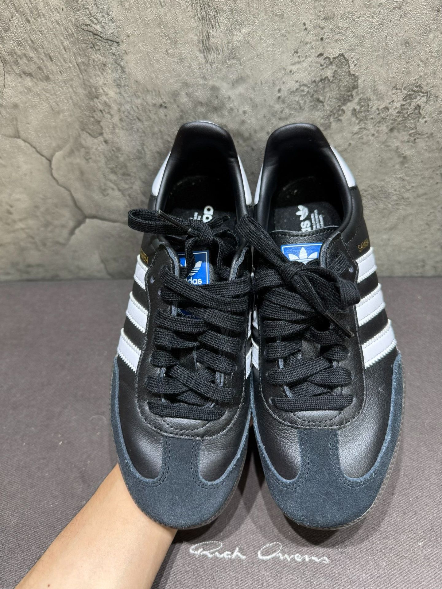 Adidas Adidas Retro Black Lowtop Sneakers 36 Men Size US 5 / EU 37 - 3 Thumbnail