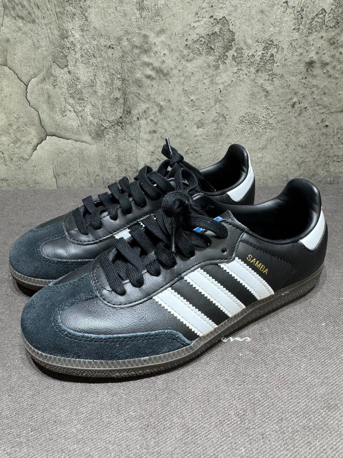 Adidas Adidas Retro Black Lowtop Sneakers 36 Men Size US 5 / EU 37 - 4 Thumbnail