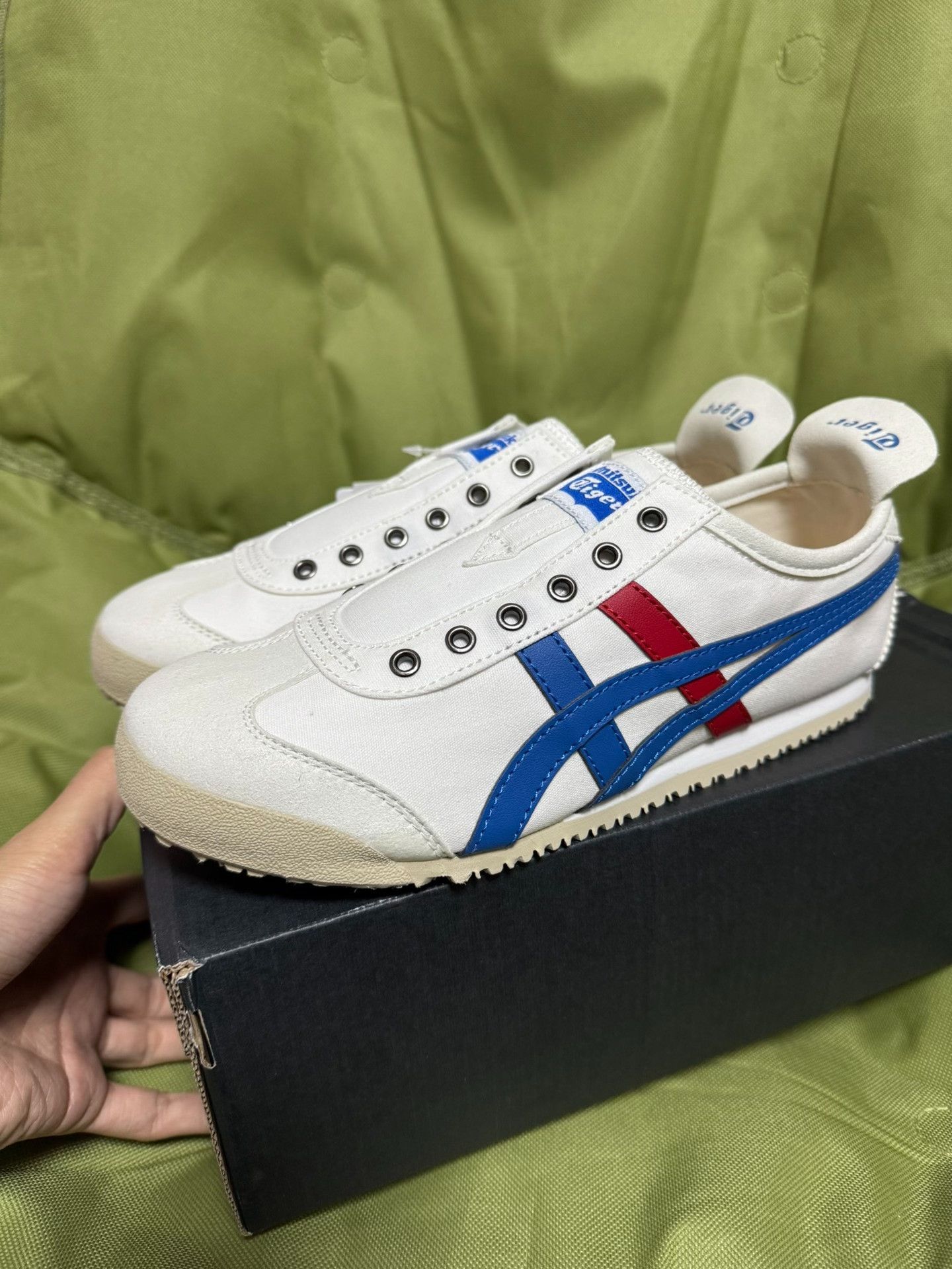 Onitsuka Tiger Onitsuka Tiger Tiger Blue Lowtop Sneakers 5.5 Men Size US 5.5 / EU 38 - 3 Thumbnail