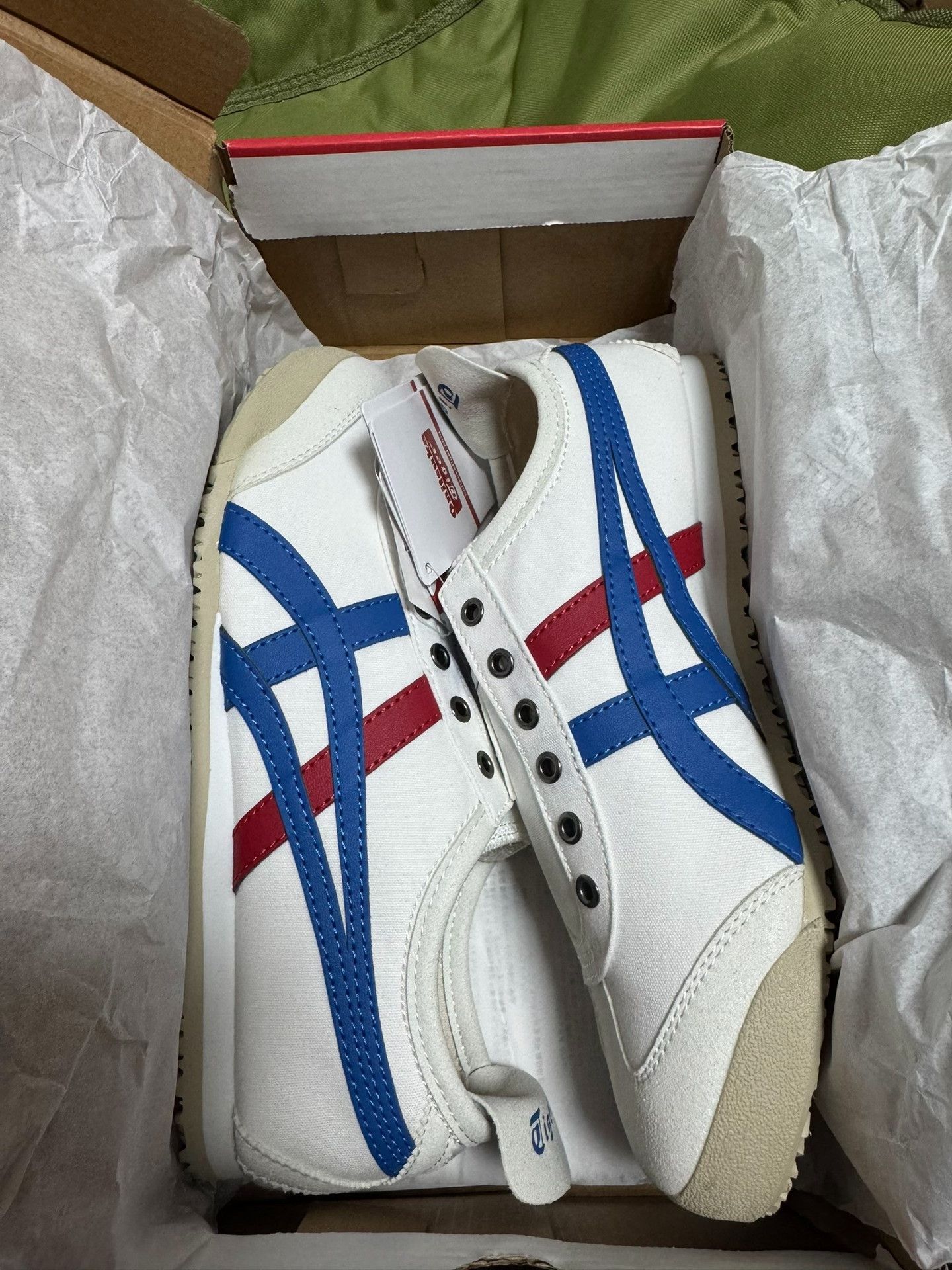 Onitsuka Tiger Onitsuka Tiger Tiger Blue Lowtop Sneakers 5.5 Men Size US 5.5 / EU 38 - 2 Thumbnail