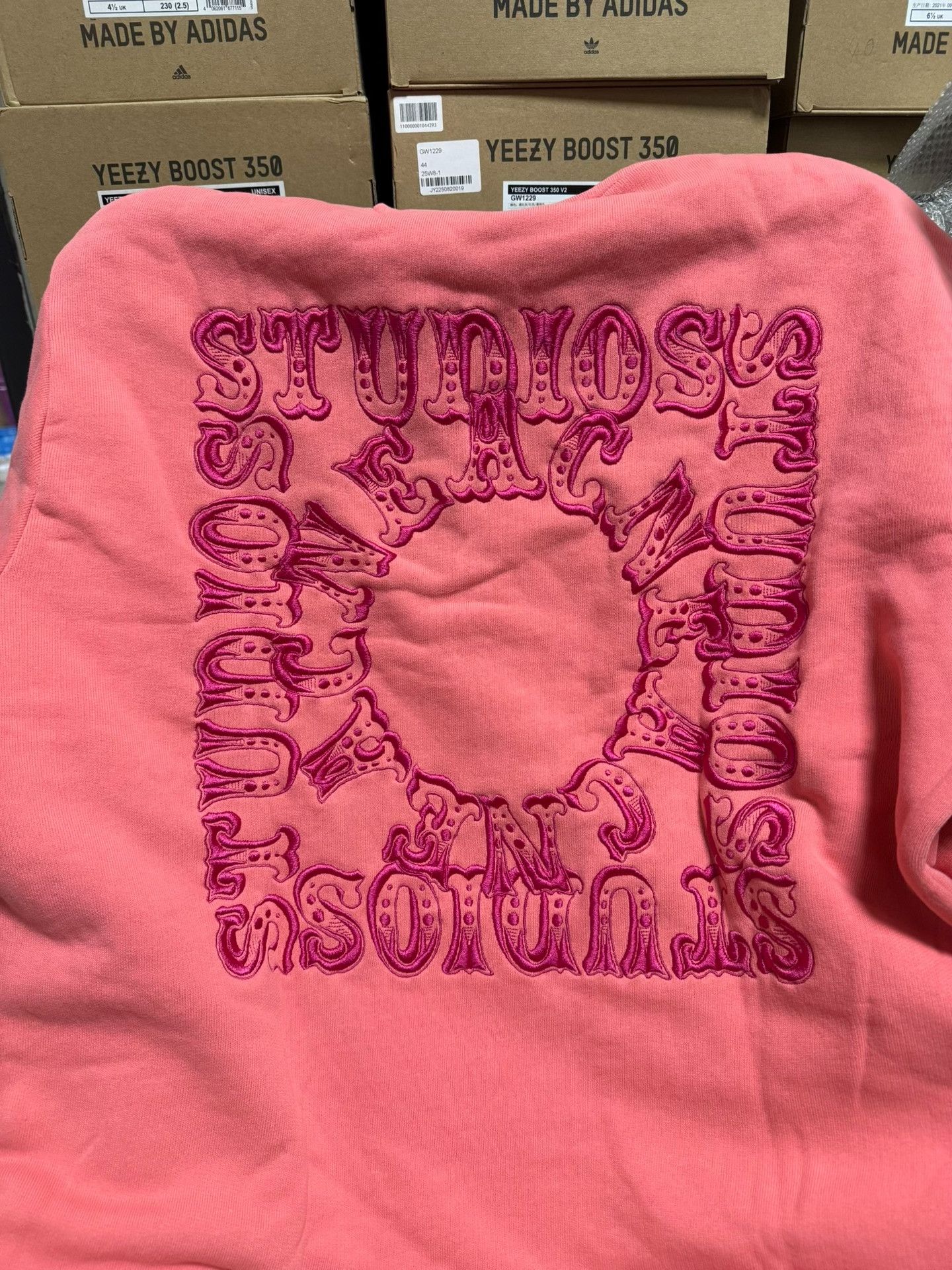 Acne Studios Acne Studios Retro Embroidered Pink Hoodie S Women Size S / US 4 / IT 40 - 7 Thumbnail