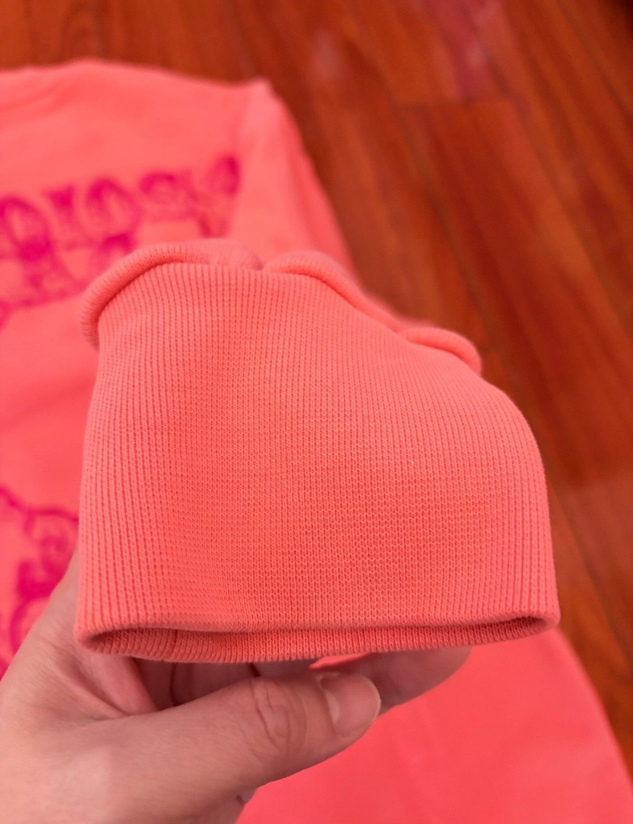 Acne Studios Acne Studios Retro Embroidered Pink Hoodie S Women Size S / US 4 / IT 40 - 4 Thumbnail