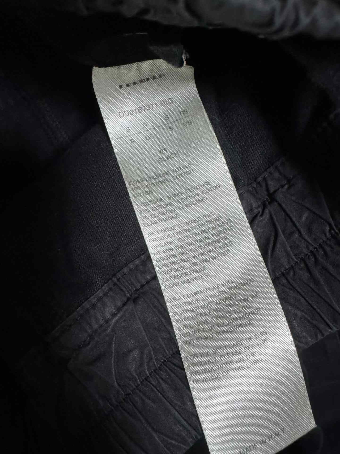 Rick Owens Rick Owens Cargo Black Casual Pants S Men Size US 30 / EU 46 - 2 Thumbnail